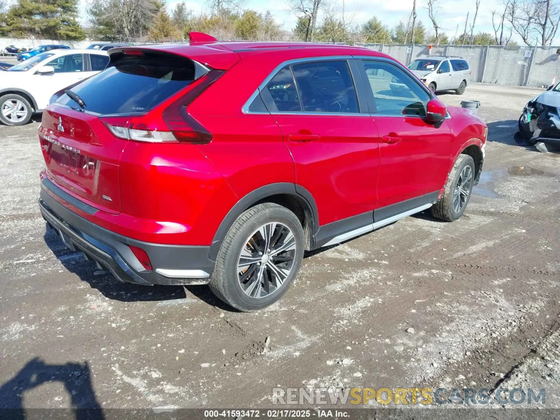 4 fotografías del automóvil dañado JA4ATWAA5NZ050069 MITSUBISHI ECLIPSE CROSS 2022