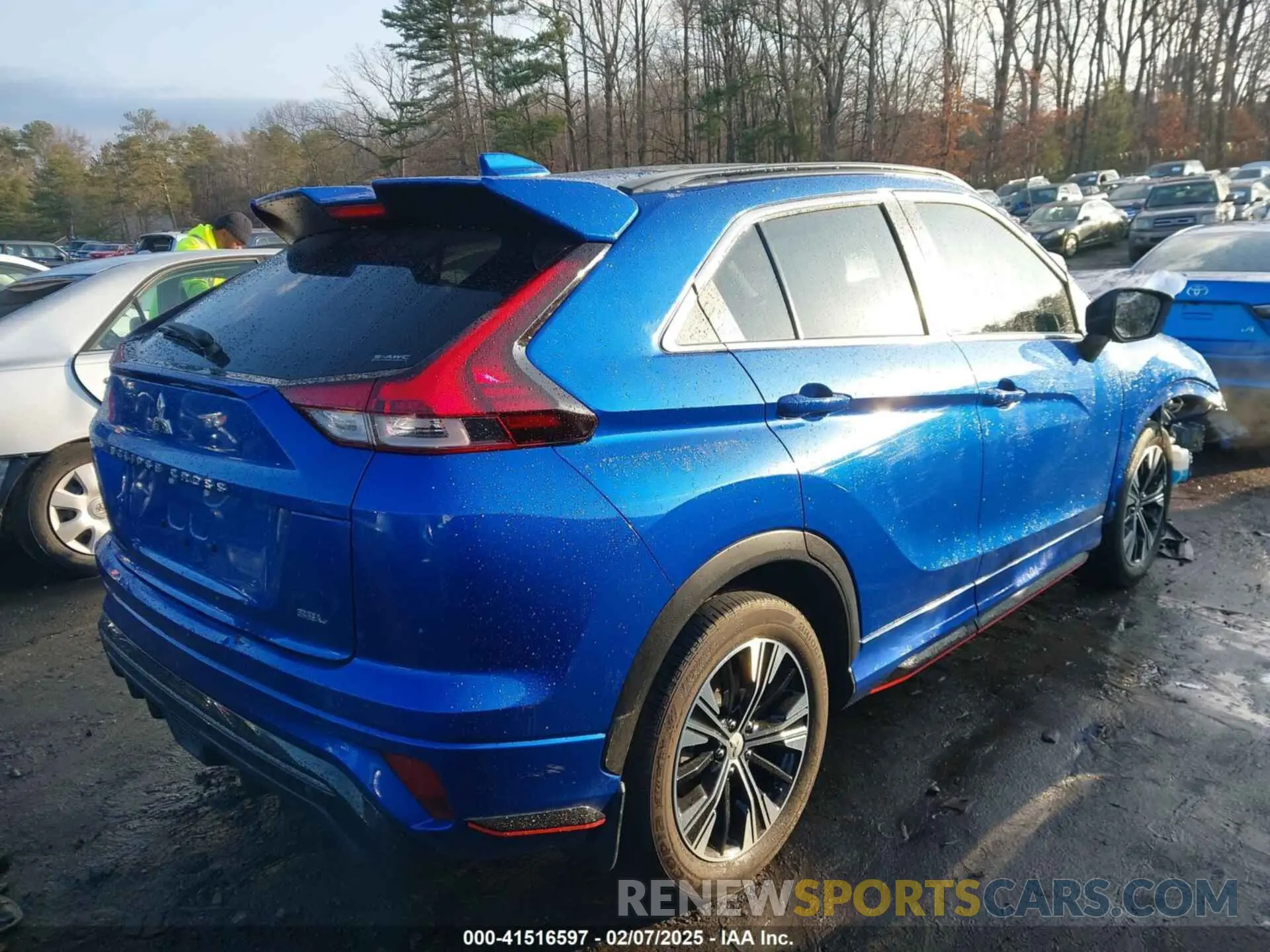 4 fotografías del automóvil dañado JA4ATWAA6NZ004119 MITSUBISHI ECLIPSE CROSS 2022