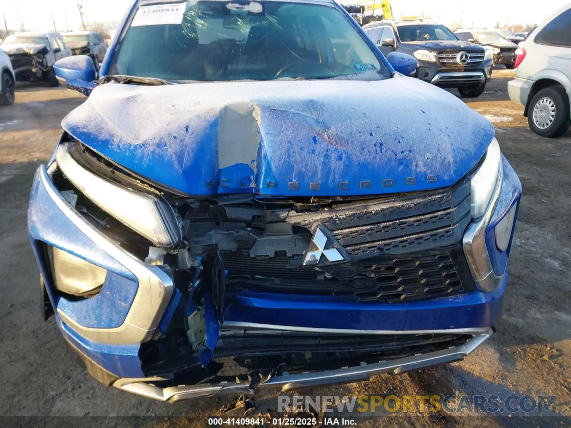 6 fotografías del automóvil dañado JA4ATWAA6NZ044720 MITSUBISHI ECLIPSE CROSS 2022