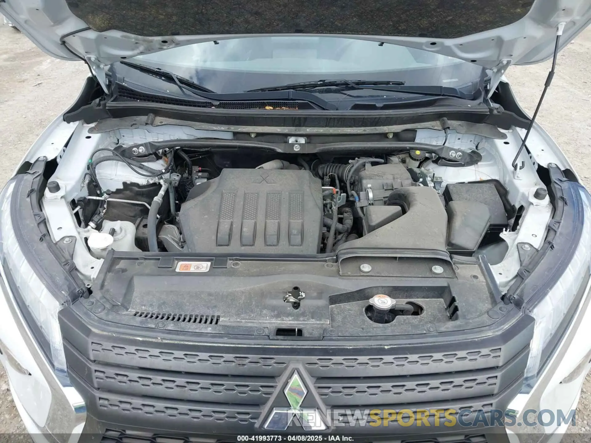 10 fotografías del automóvil dañado JA4ATWAA8NZ003912 MITSUBISHI ECLIPSE CROSS 2022