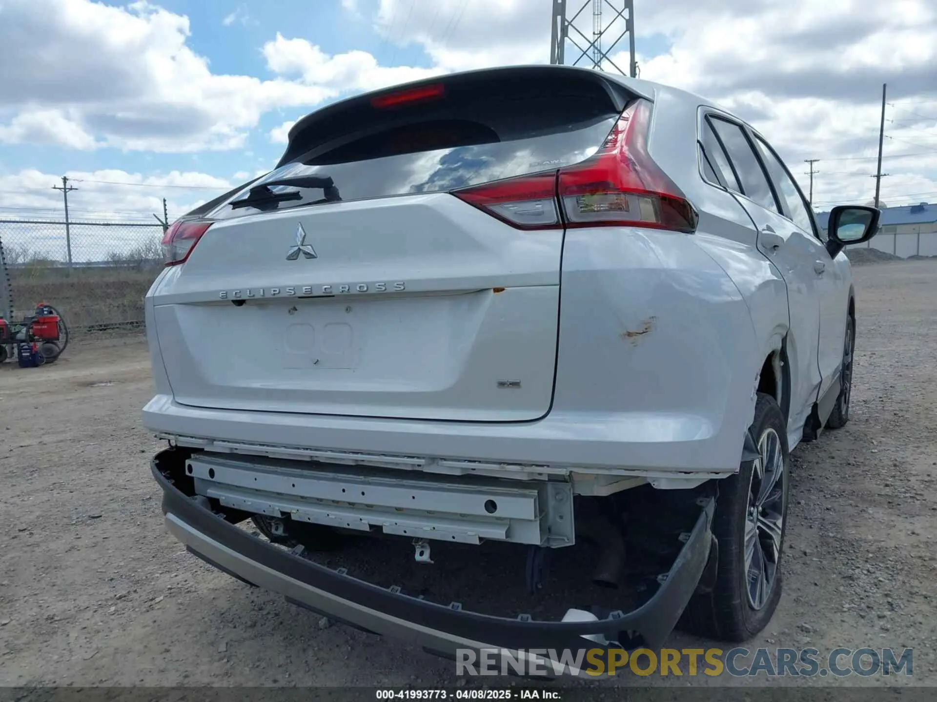 6 fotografías del automóvil dañado JA4ATWAA8NZ003912 MITSUBISHI ECLIPSE CROSS 2022