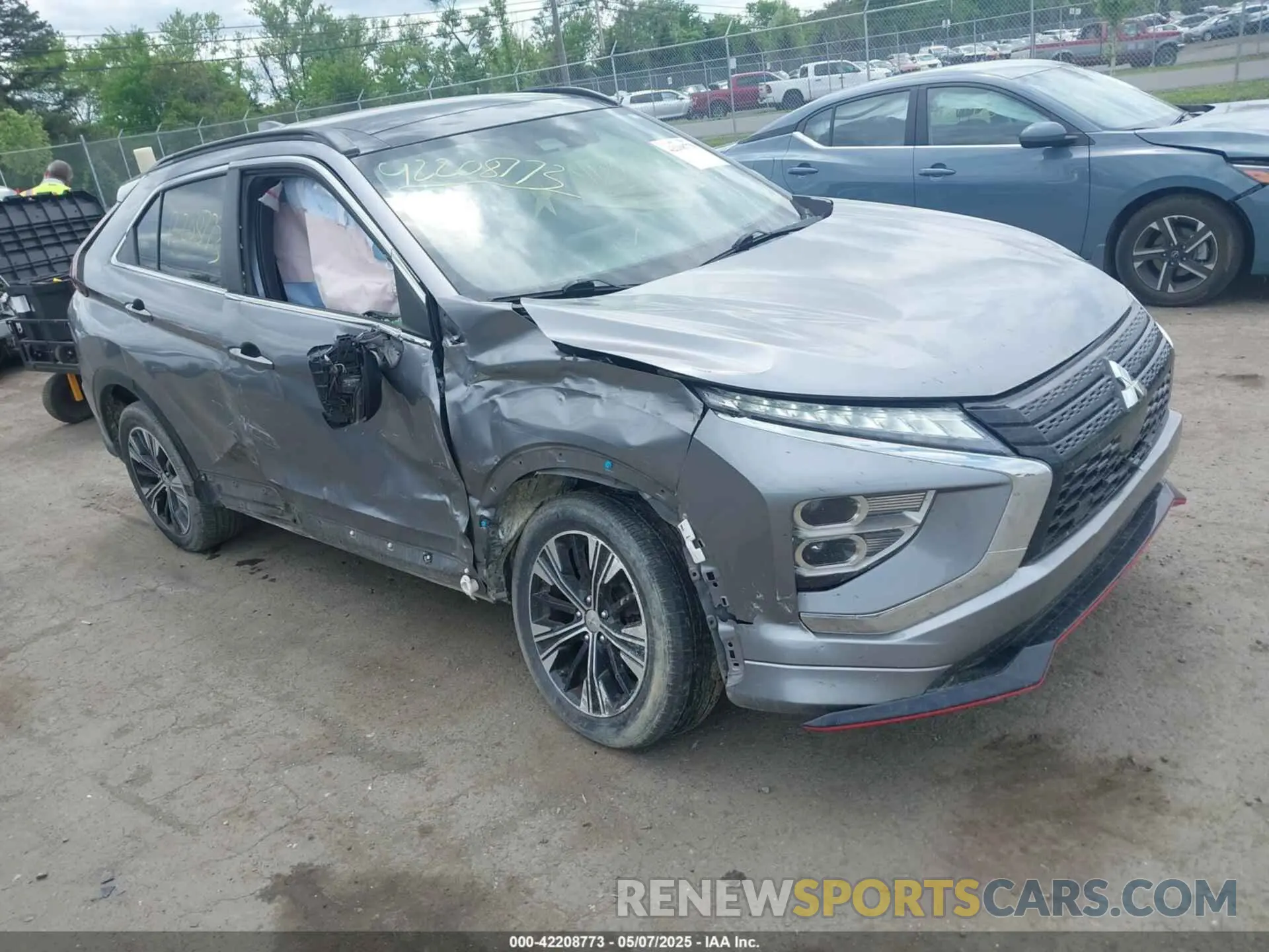 1 fotografías del automóvil dañado JA4ATWAA8NZ004476 MITSUBISHI ECLIPSE CROSS 2022
