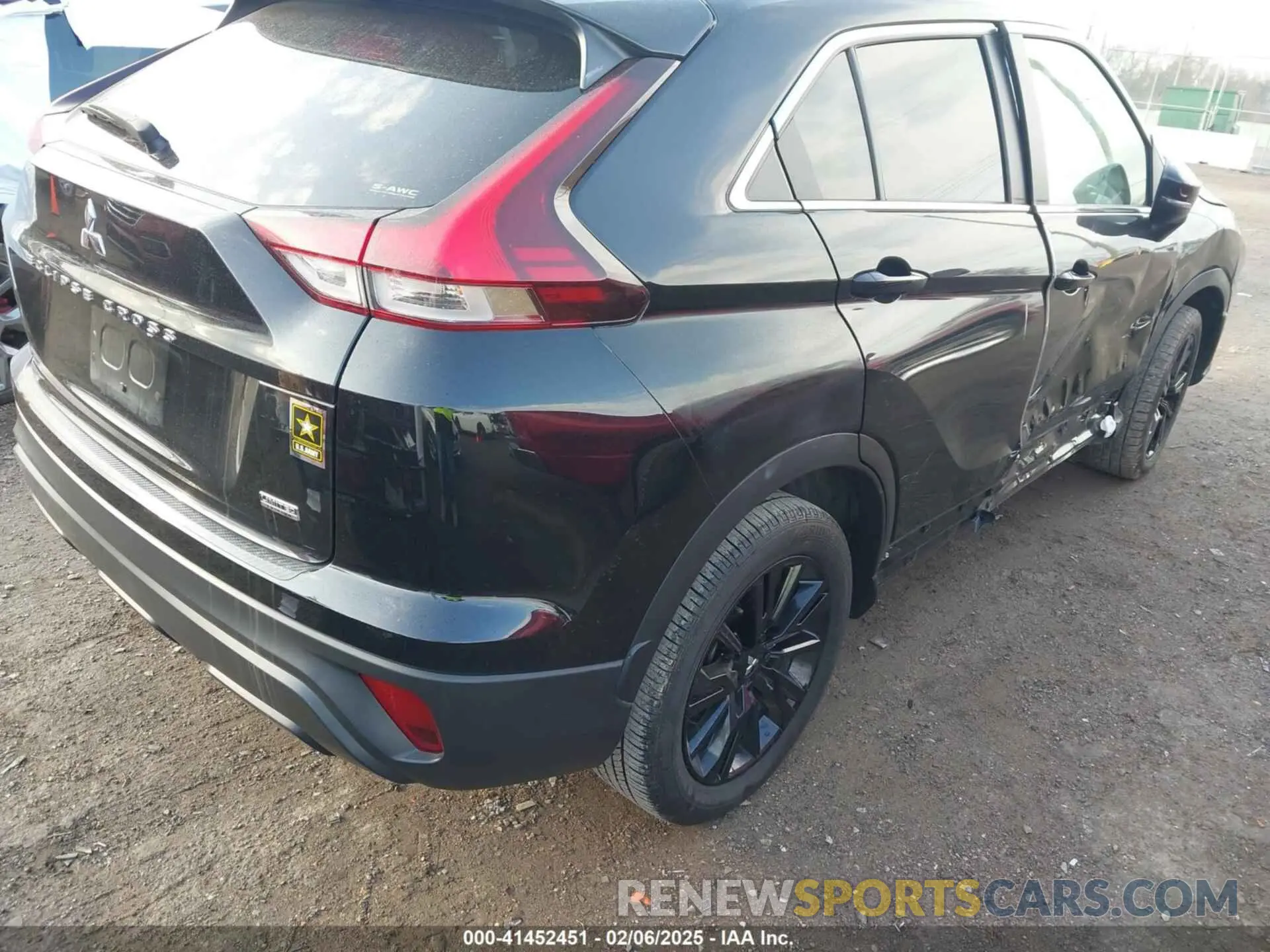 4 fotografías del automóvil dañado JA4ATVAA0PZ054544 MITSUBISHI ECLIPSE CROSS 2023