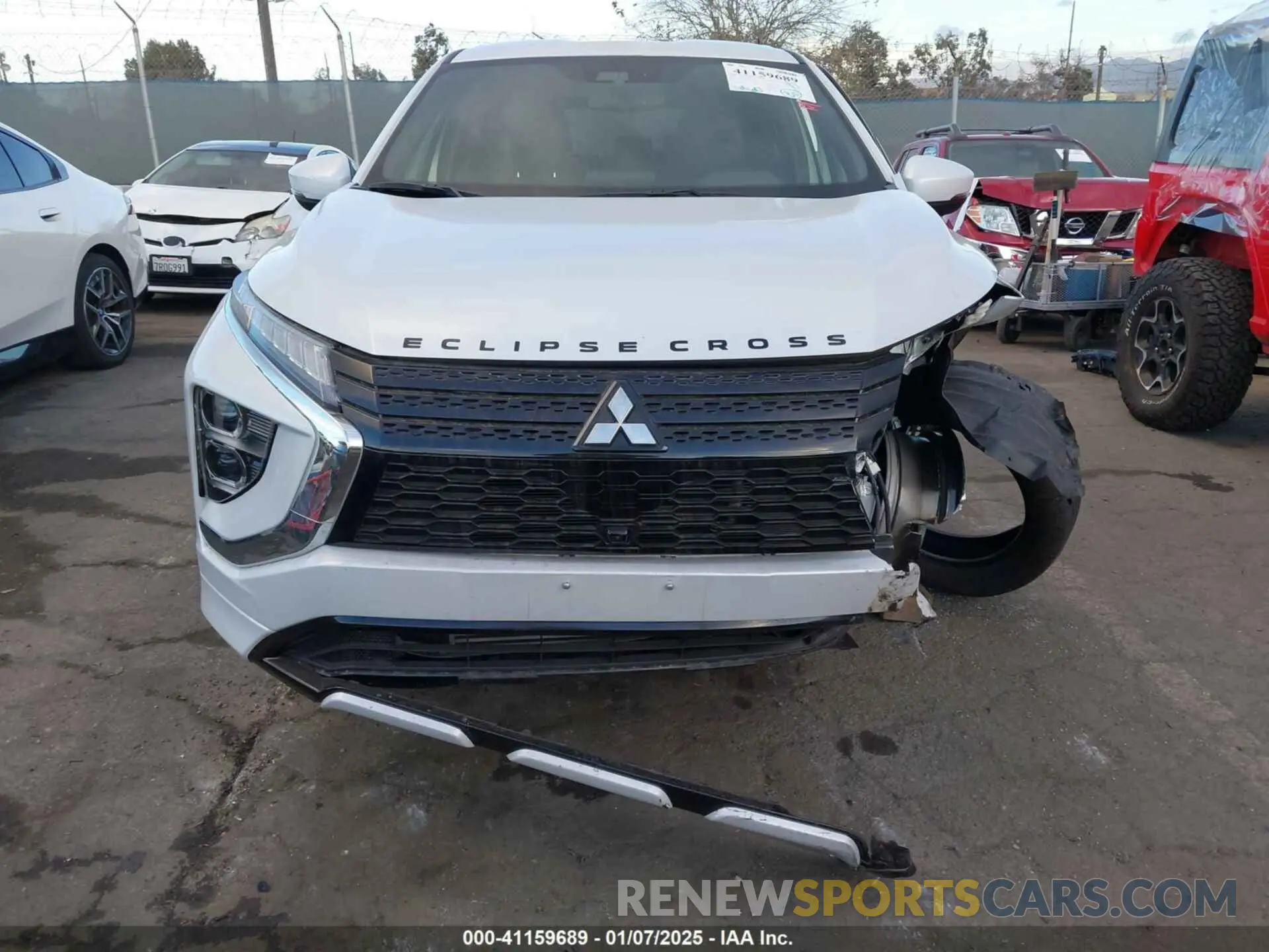 13 fotografías del automóvil dañado JA4ATWAA3PZ003576 MITSUBISHI ECLIPSE CROSS 2023