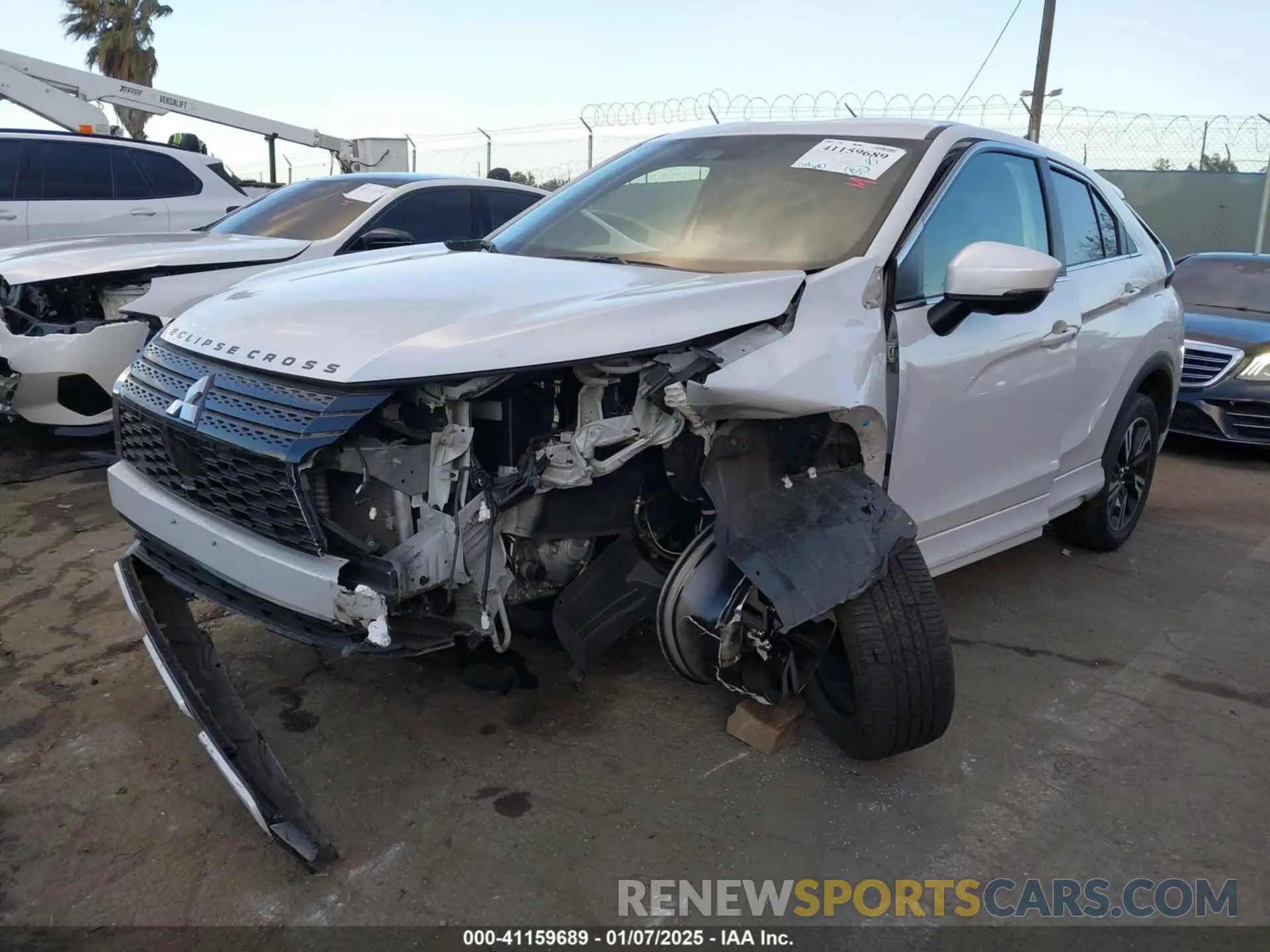 2 fotografías del automóvil dañado JA4ATWAA3PZ003576 MITSUBISHI ECLIPSE CROSS 2023