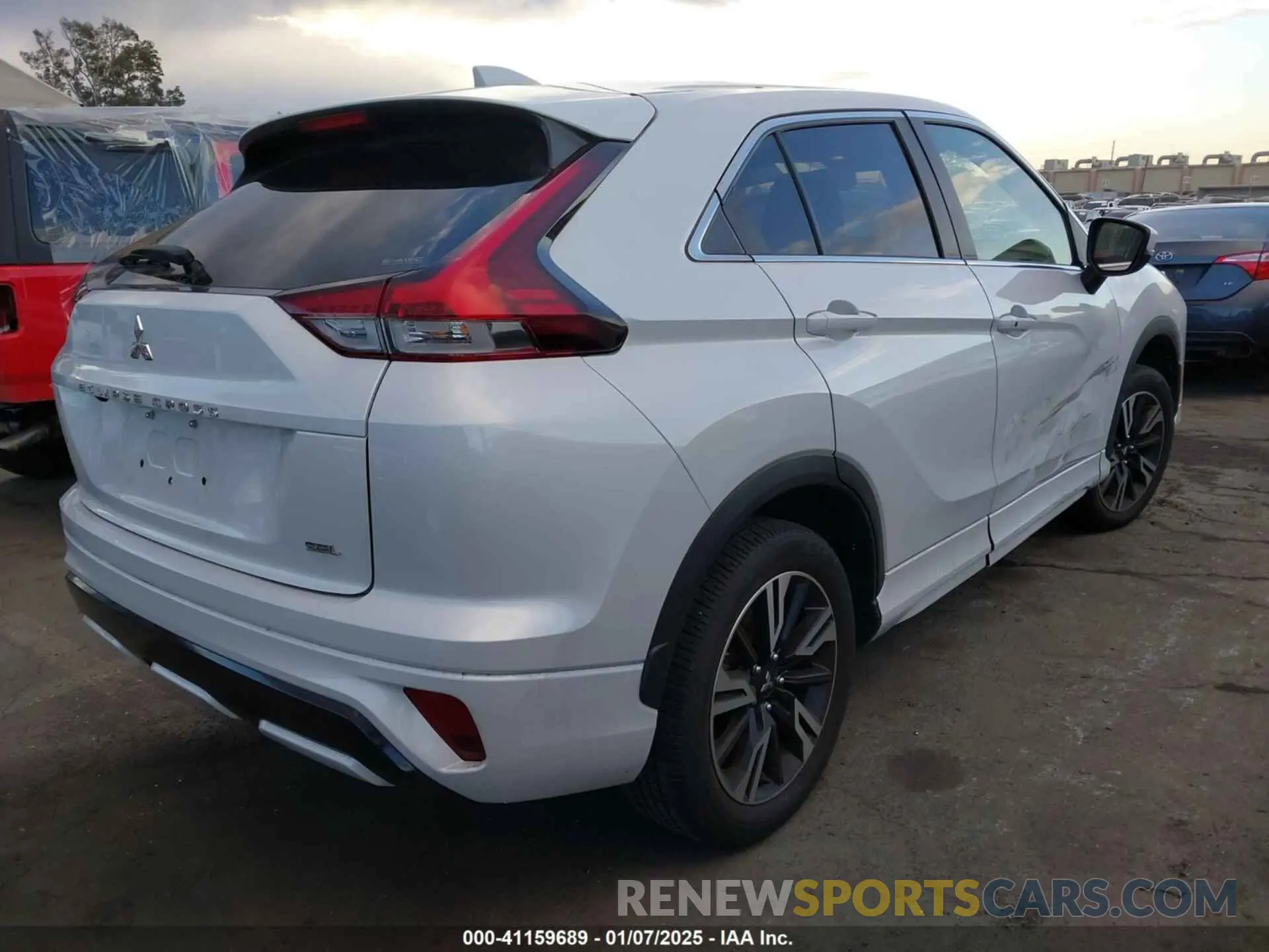 4 fotografías del automóvil dañado JA4ATWAA3PZ003576 MITSUBISHI ECLIPSE CROSS 2023