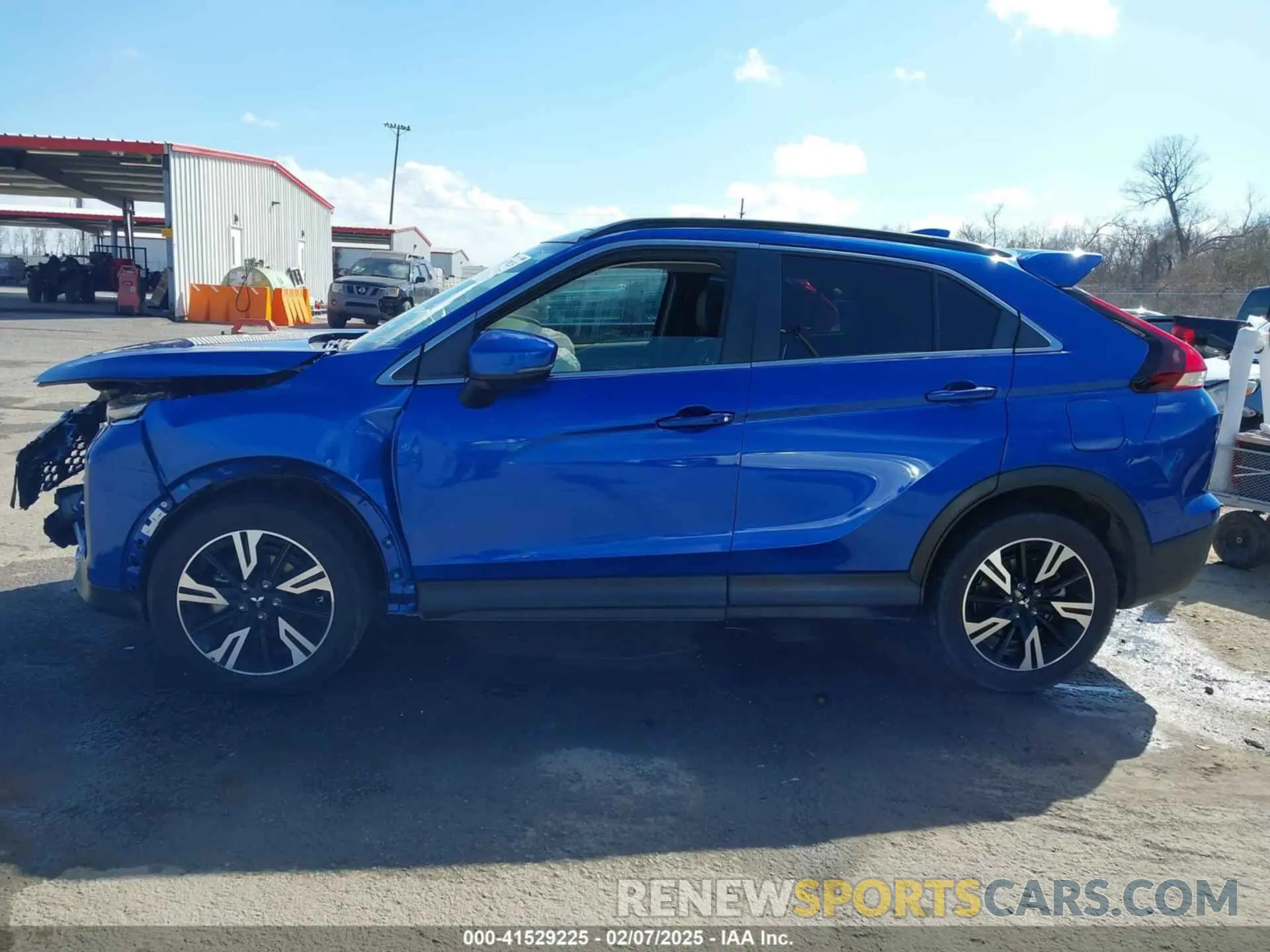 14 fotografías del automóvil dañado JA4ATWAA4PZ003313 MITSUBISHI ECLIPSE CROSS 2023