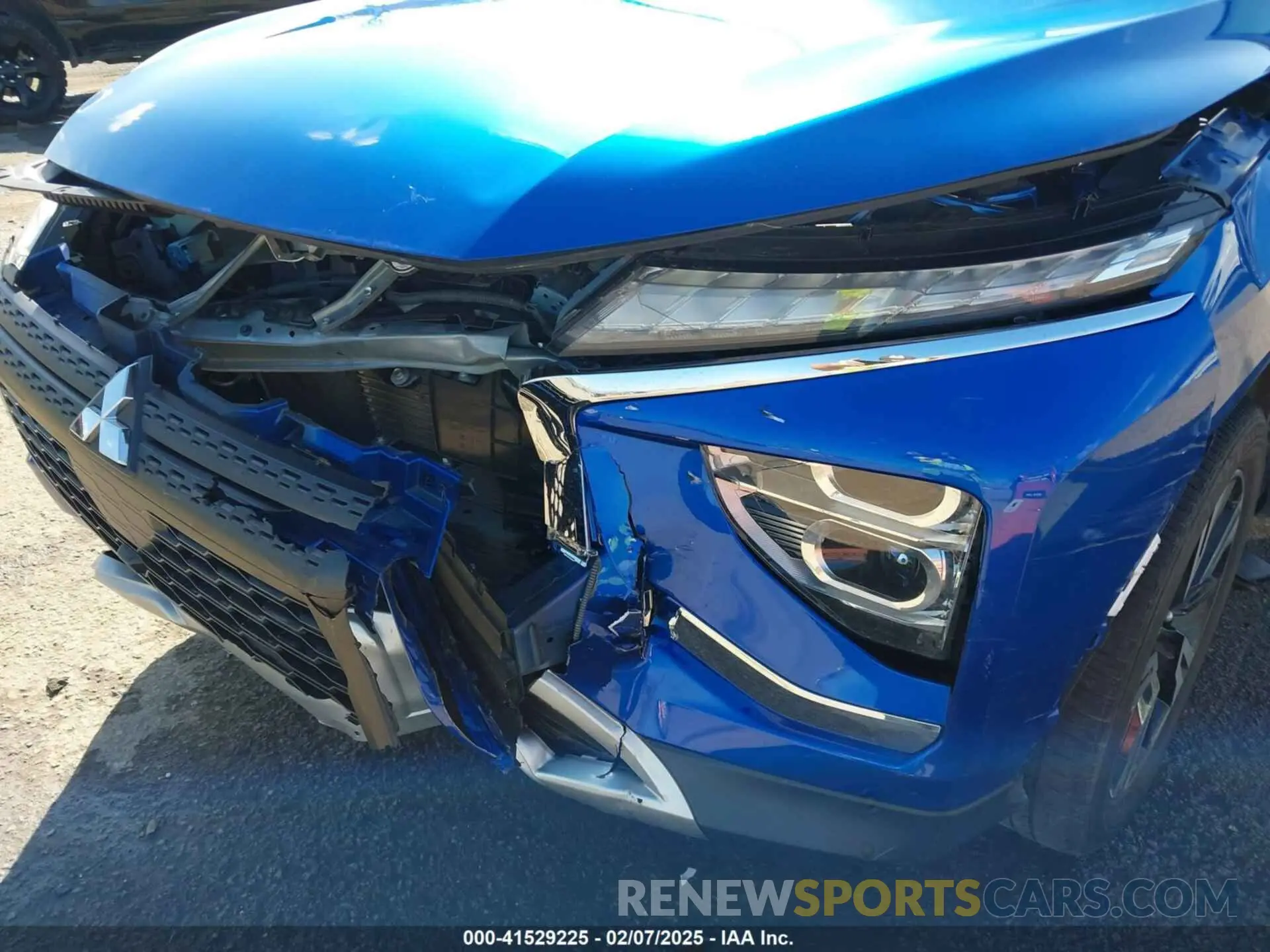 6 fotografías del automóvil dañado JA4ATWAA4PZ003313 MITSUBISHI ECLIPSE CROSS 2023