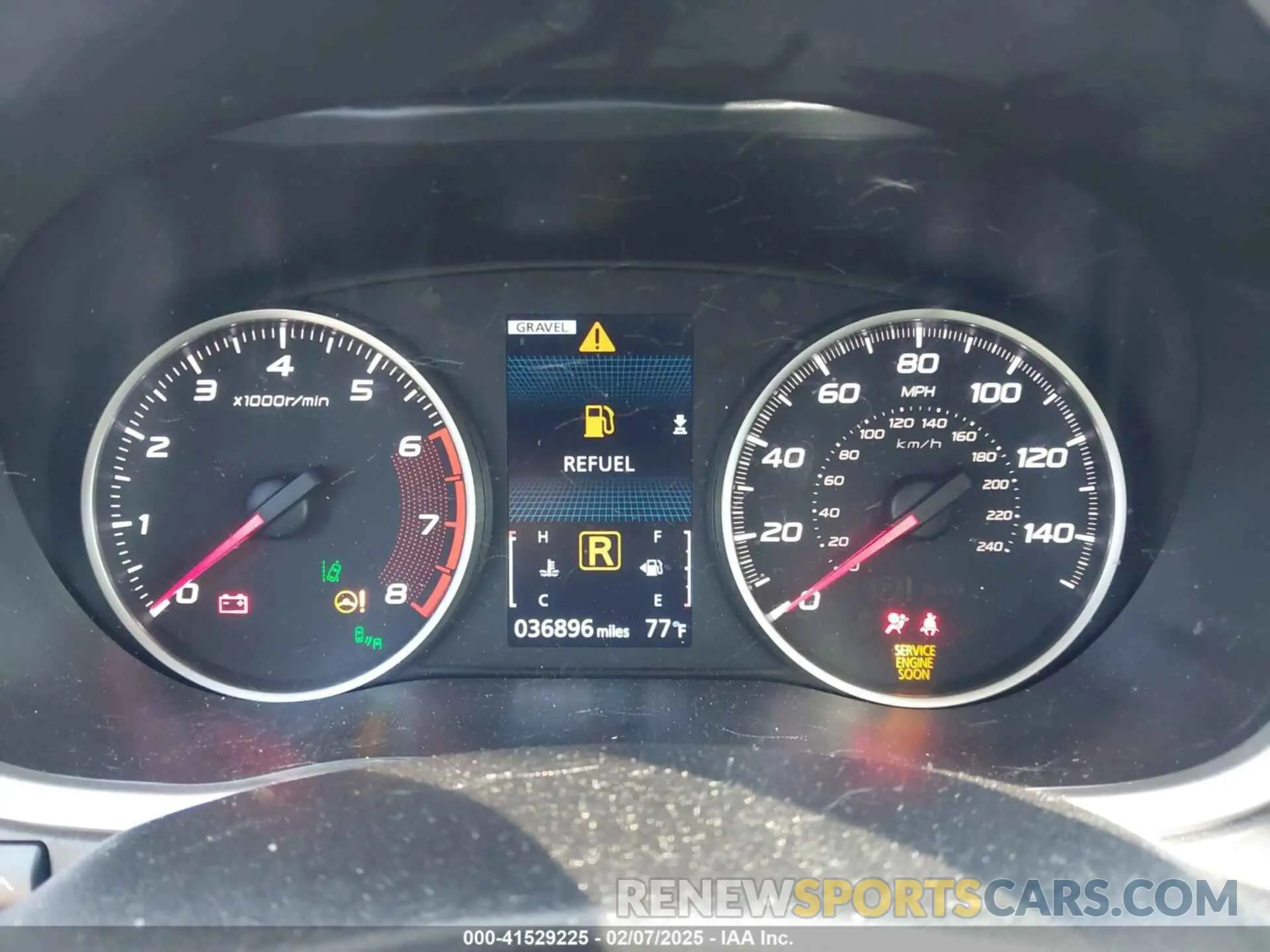 7 fotografías del automóvil dañado JA4ATWAA4PZ003313 MITSUBISHI ECLIPSE CROSS 2023