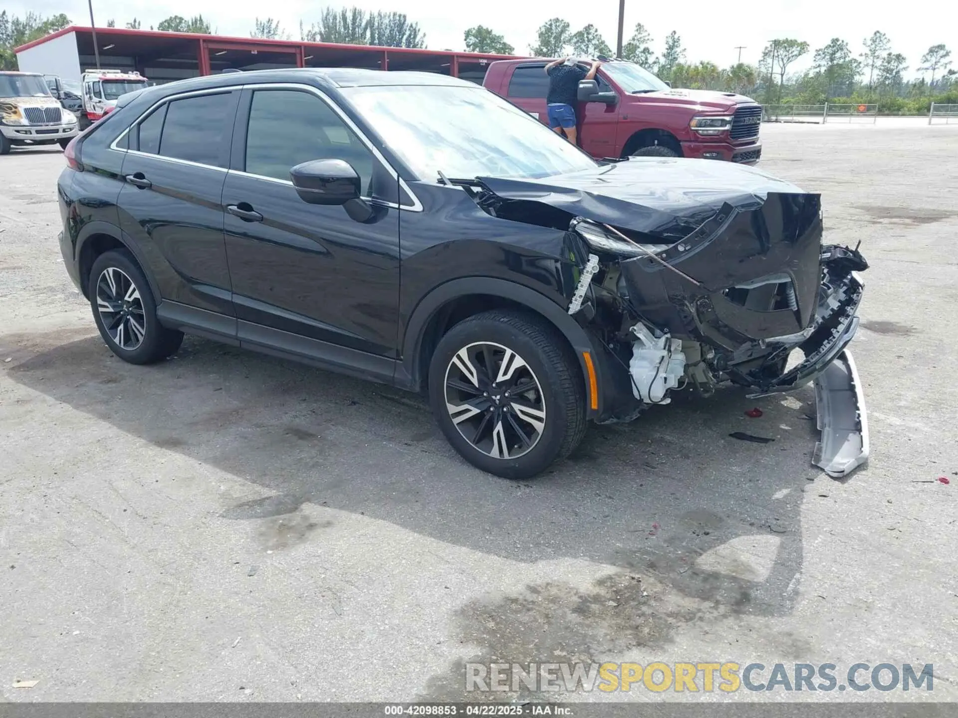 1 fotografías del automóvil dañado JA4ATWAA4PZ023125 MITSUBISHI ECLIPSE CROSS 2023