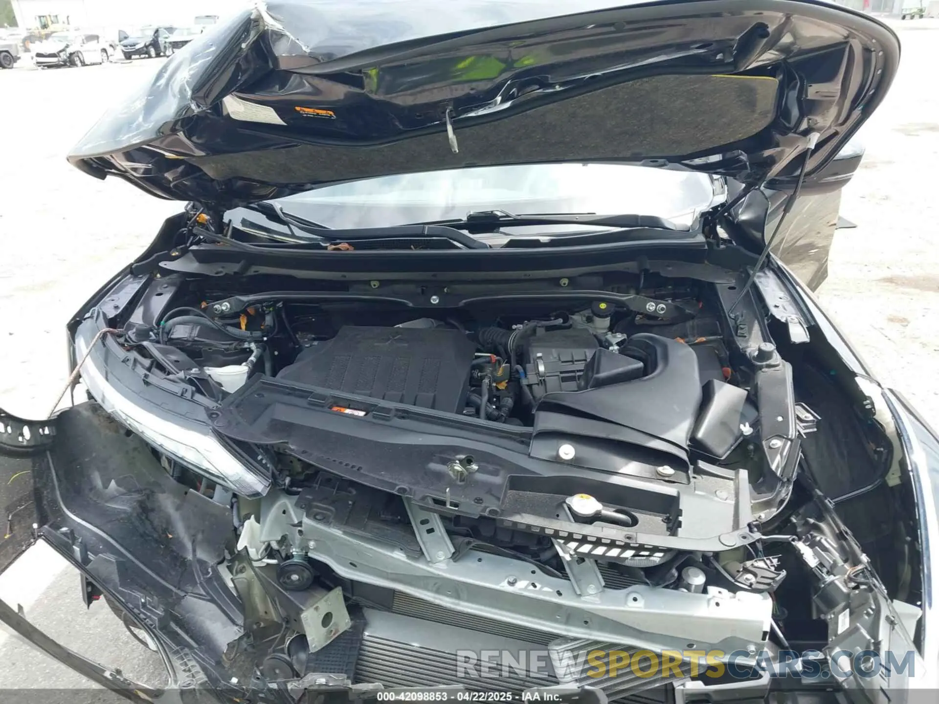 10 fotografías del automóvil dañado JA4ATWAA4PZ023125 MITSUBISHI ECLIPSE CROSS 2023