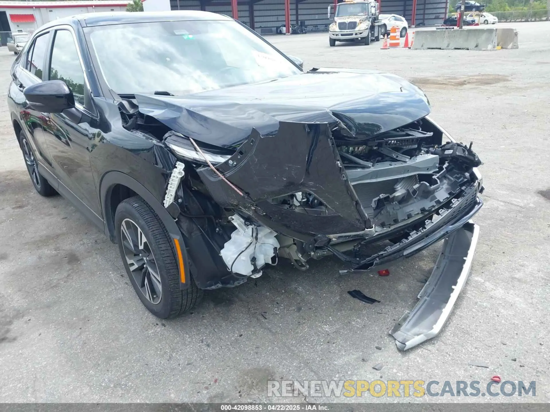 6 fotografías del automóvil dañado JA4ATWAA4PZ023125 MITSUBISHI ECLIPSE CROSS 2023