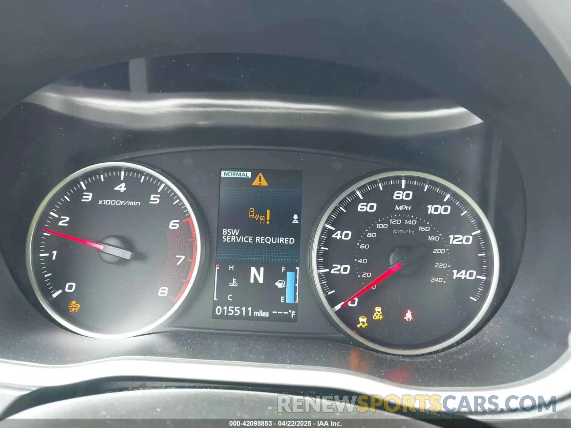 7 fotografías del automóvil dañado JA4ATWAA4PZ023125 MITSUBISHI ECLIPSE CROSS 2023