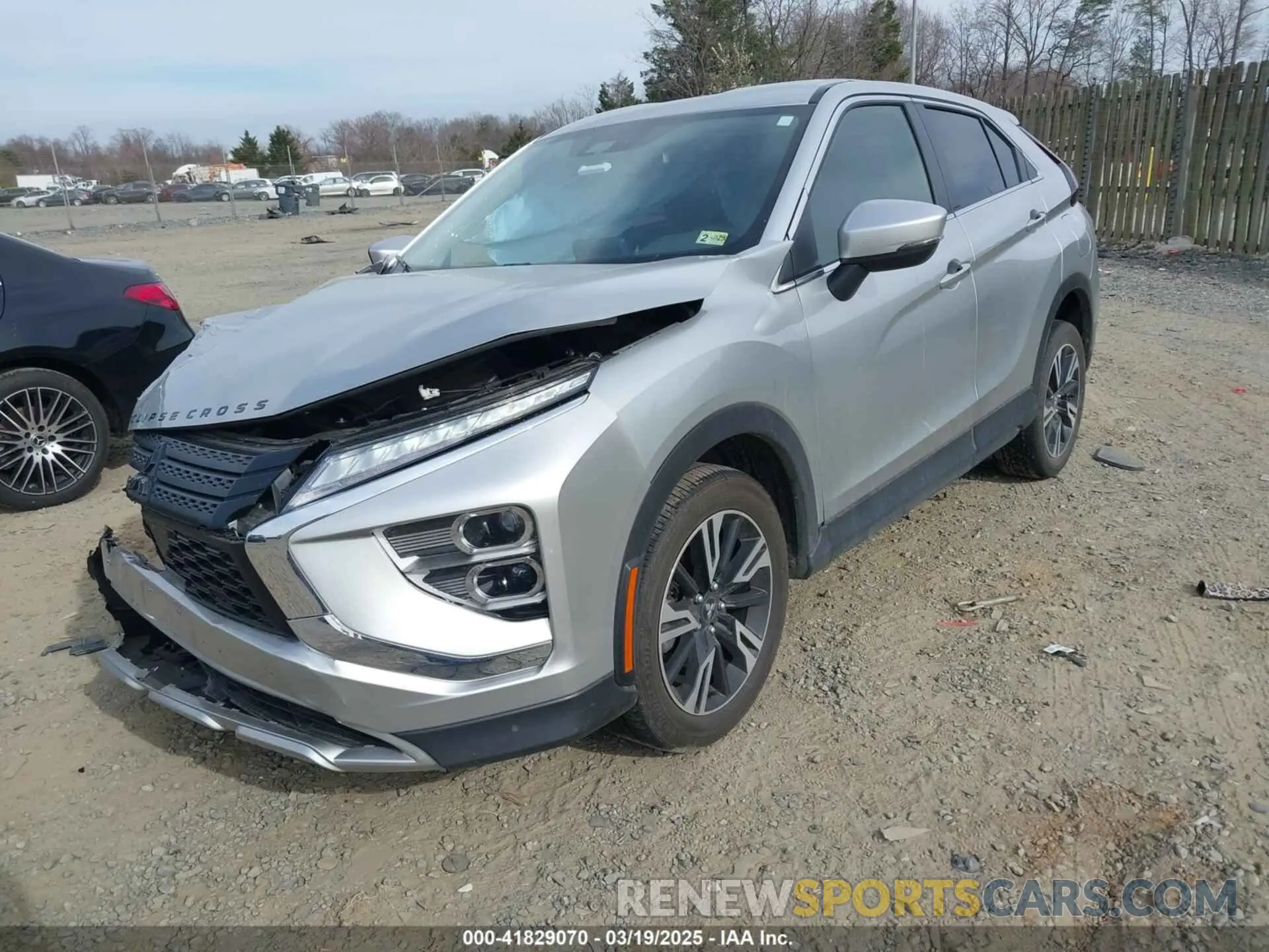 2 fotografías del automóvil dañado JA4ATWAA6PZ029041 MITSUBISHI ECLIPSE CROSS 2023