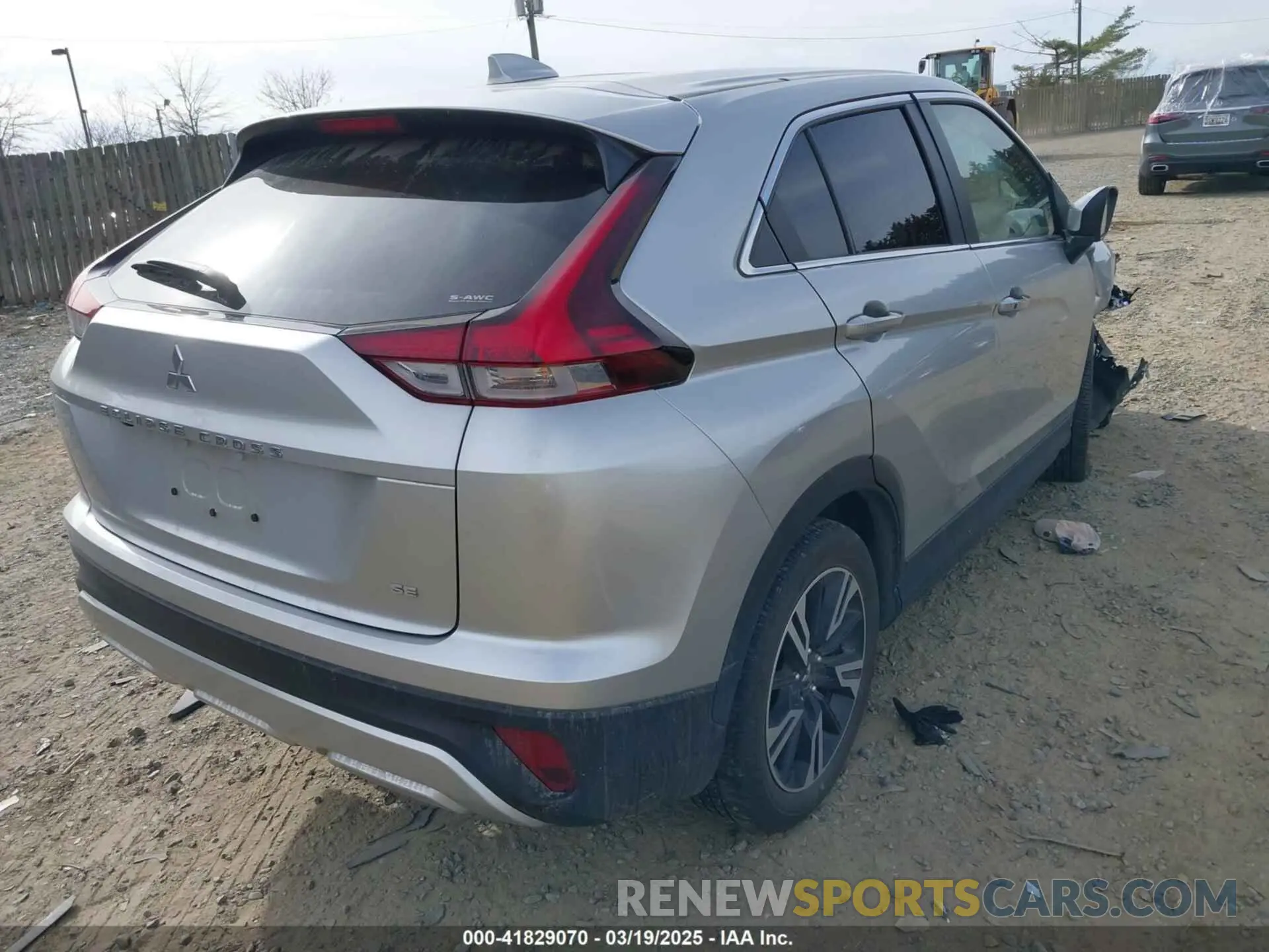 4 fotografías del automóvil dañado JA4ATWAA6PZ029041 MITSUBISHI ECLIPSE CROSS 2023