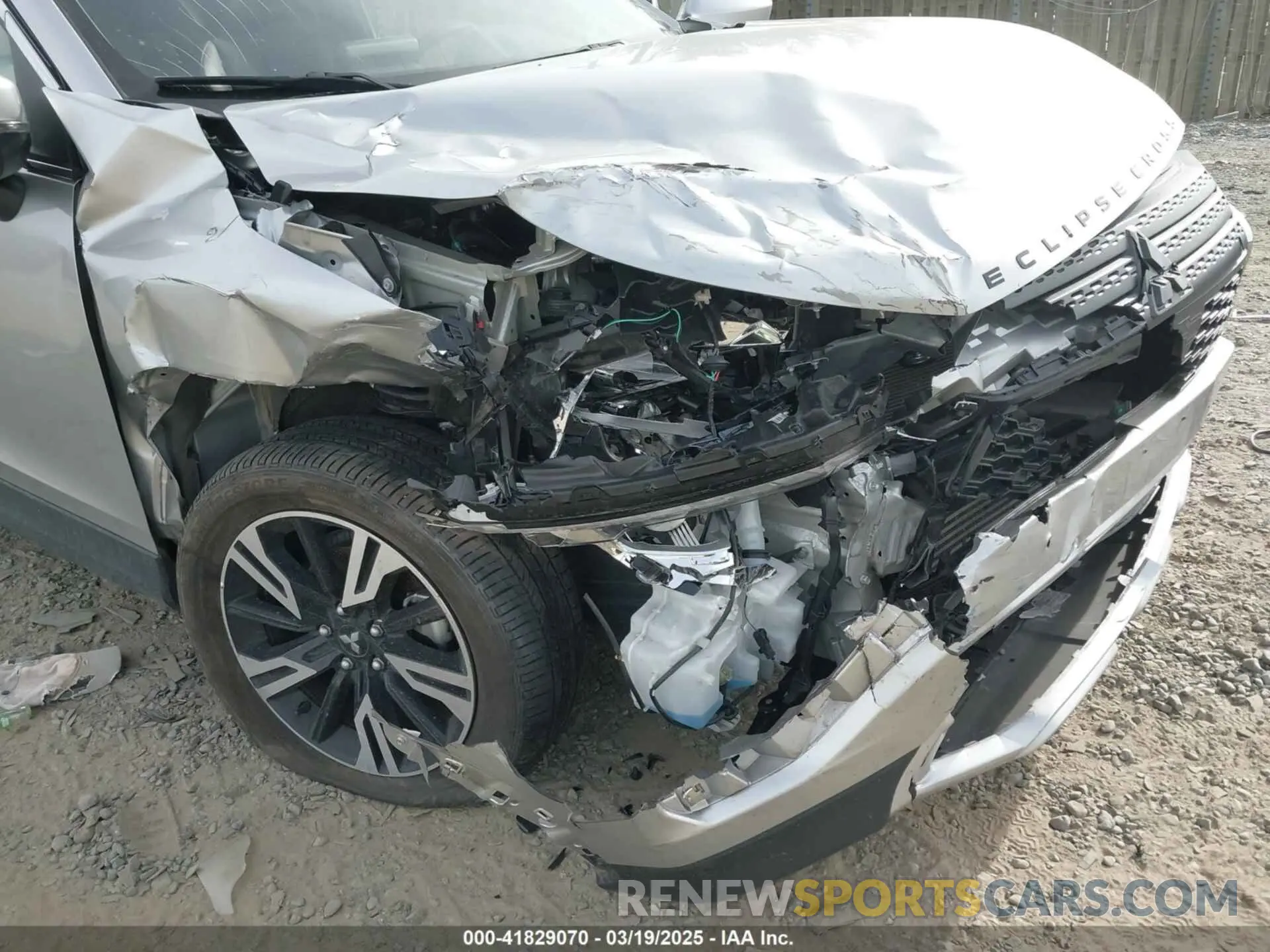6 fotografías del automóvil dañado JA4ATWAA6PZ029041 MITSUBISHI ECLIPSE CROSS 2023