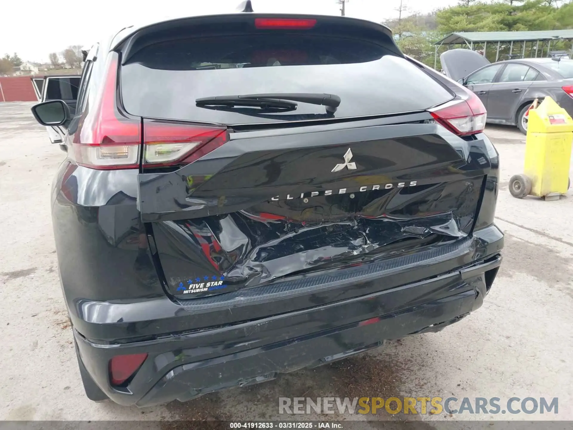 6 fotografías del automóvil dañado JA4ATWAA8PZ029462 MITSUBISHI ECLIPSE CROSS 2023