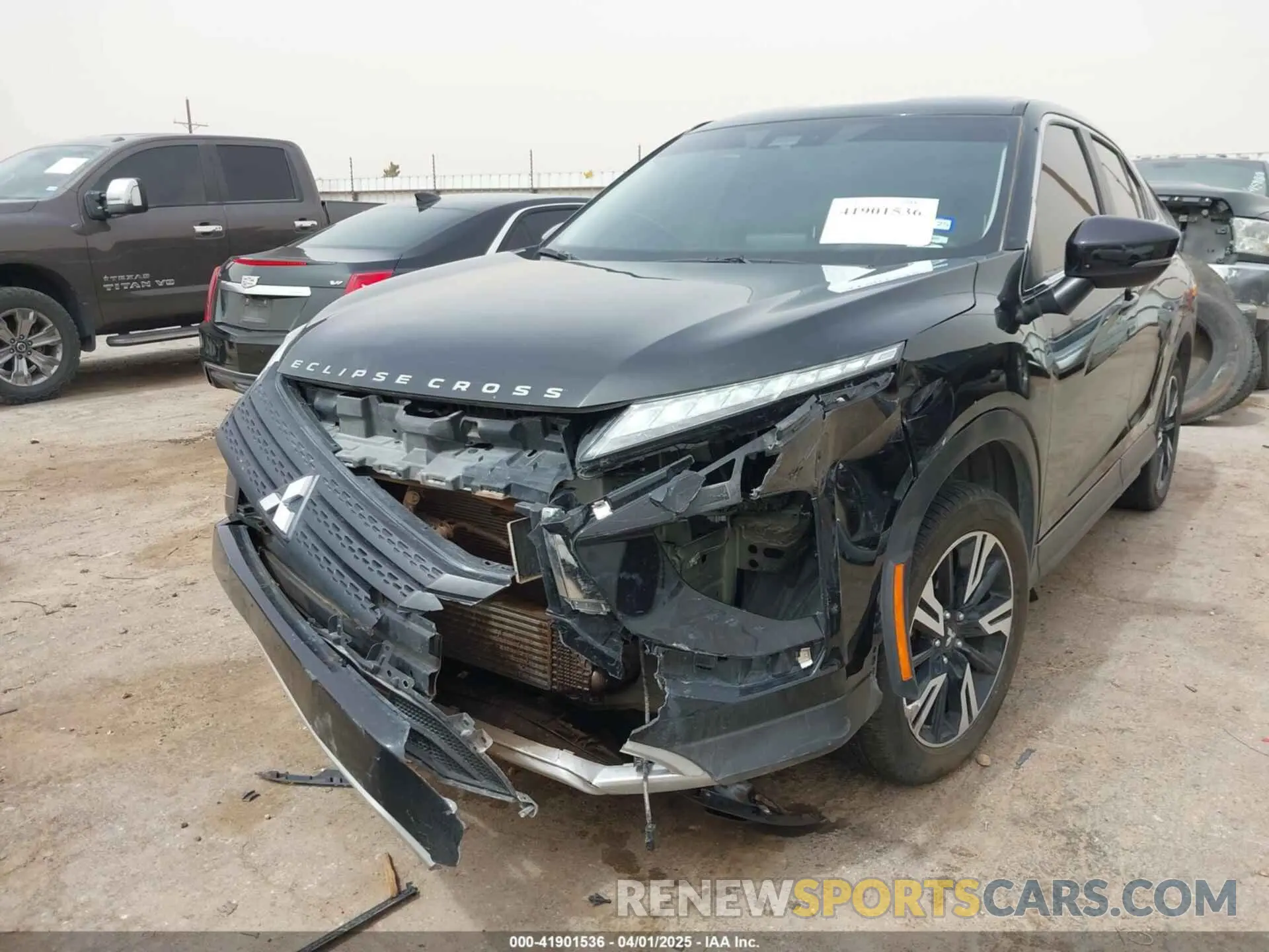 6 fotografías del automóvil dañado JA4ATWAA8PZ052806 MITSUBISHI ECLIPSE CROSS 2023