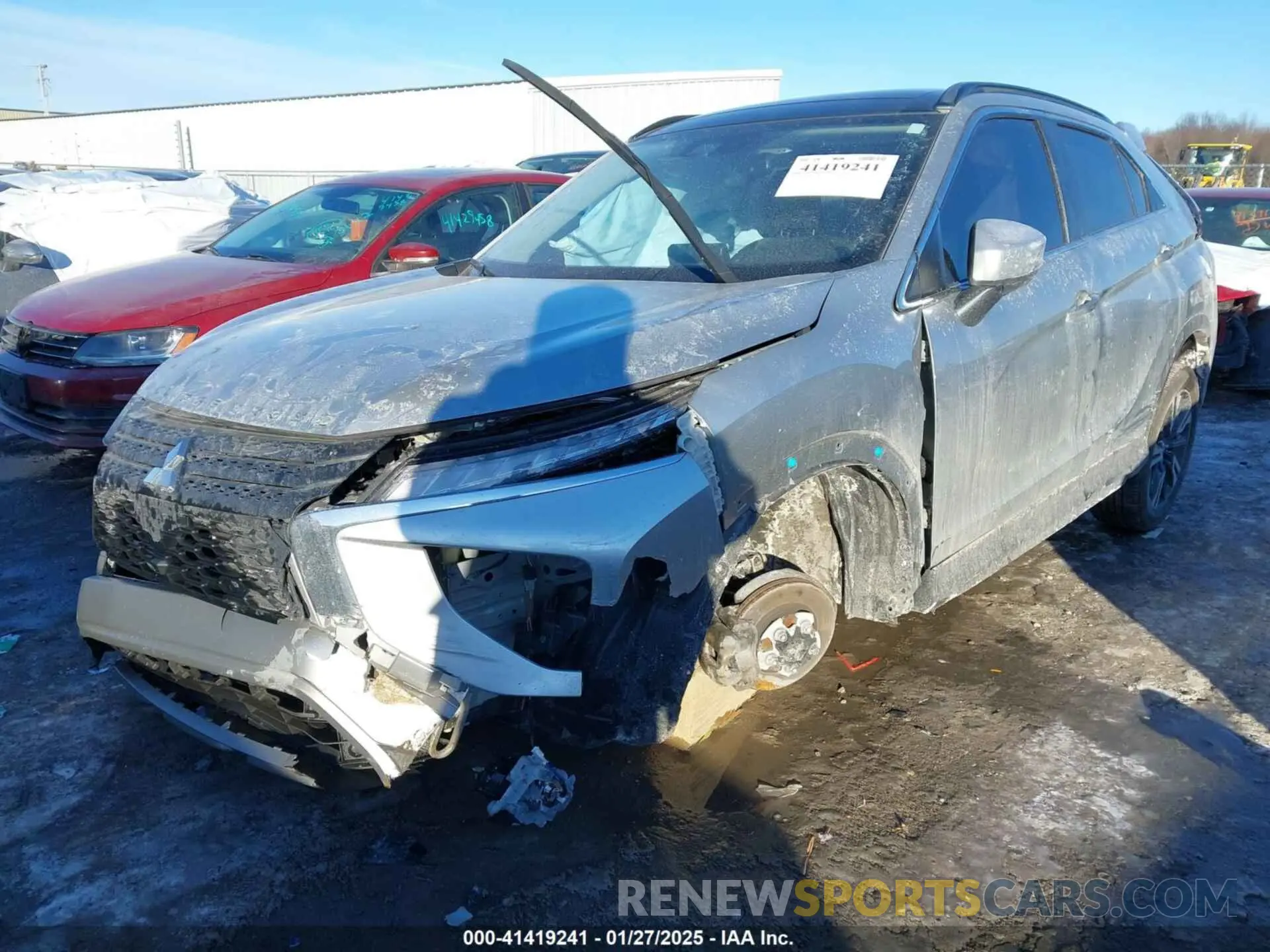 2 fotografías del automóvil dañado JA4ATWAAXPZ050586 MITSUBISHI ECLIPSE CROSS 2023