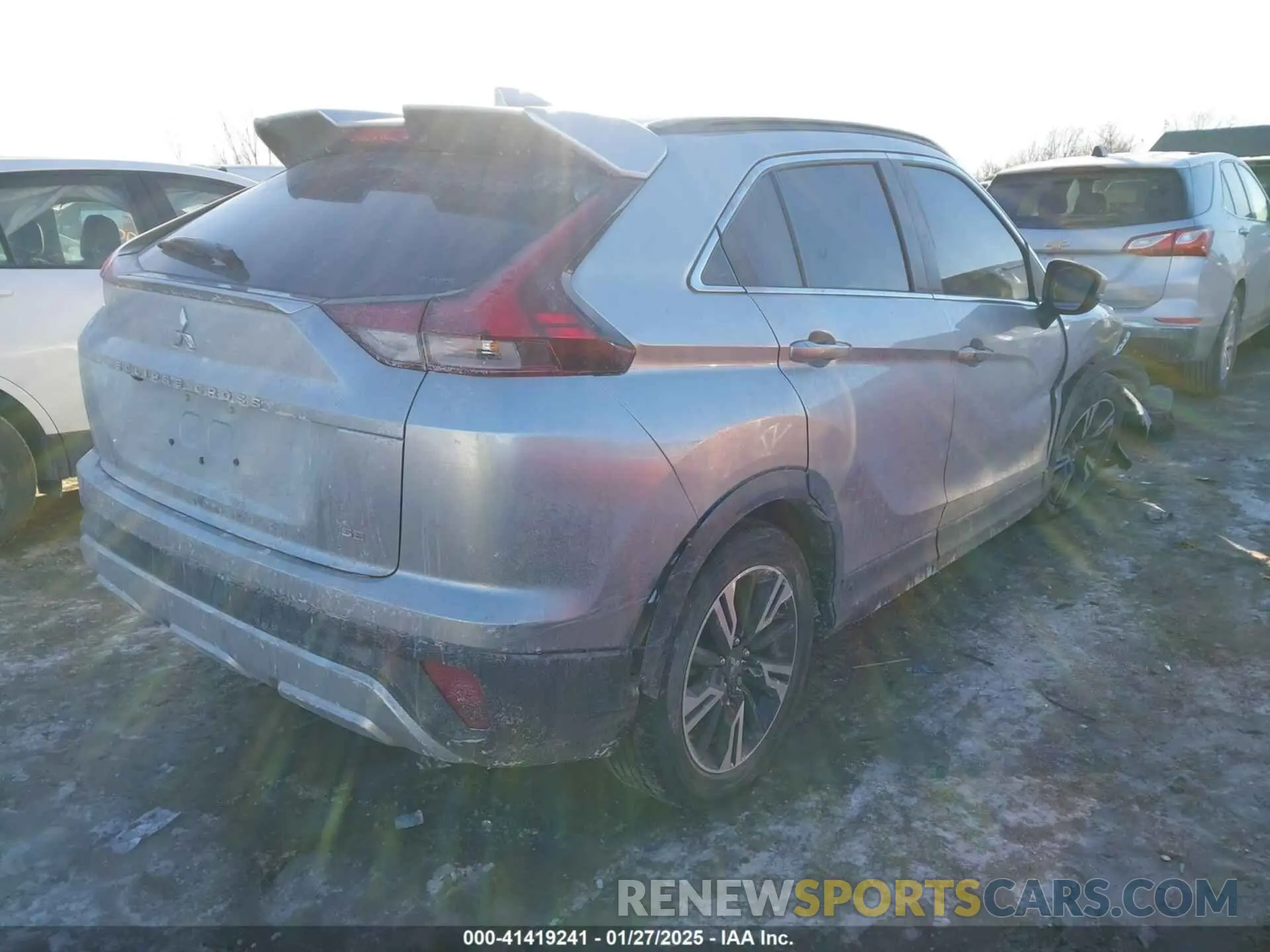 4 fotografías del automóvil dañado JA4ATWAAXPZ050586 MITSUBISHI ECLIPSE CROSS 2023