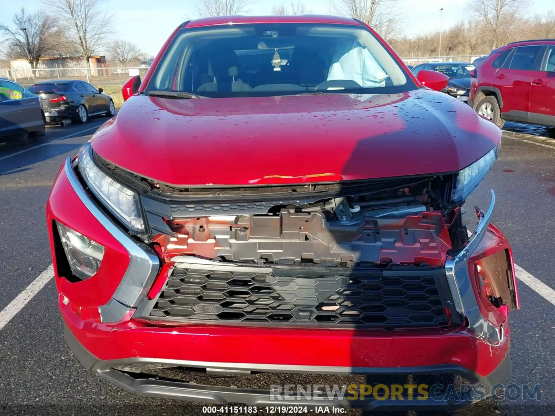12 fotografías del automóvil dañado JA4ATUAAXRZ023346 MITSUBISHI ECLIPSE CROSS 2024