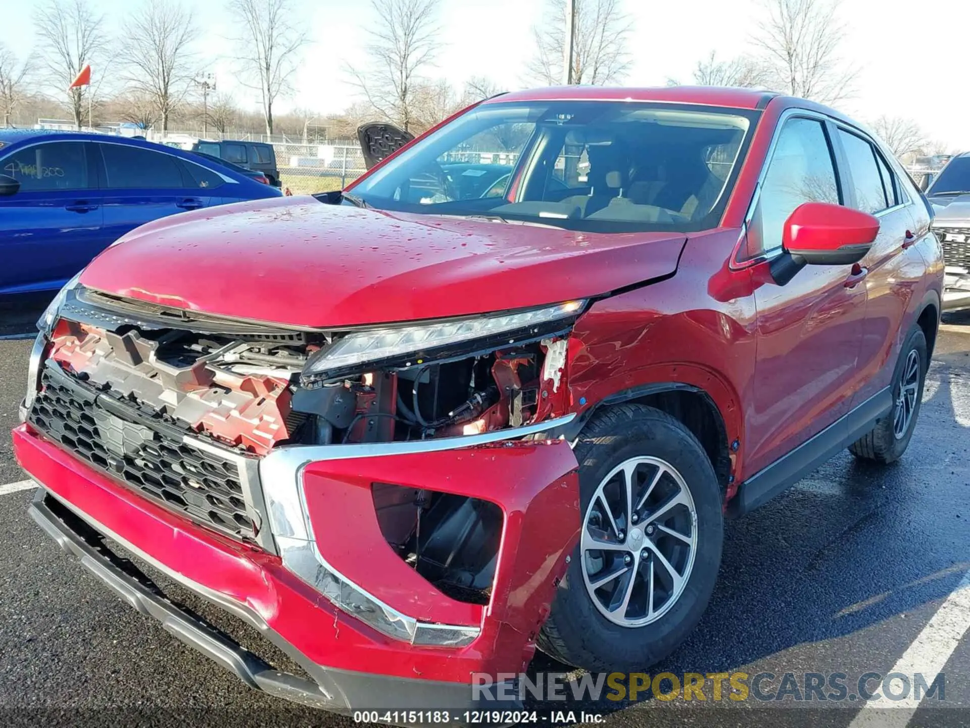 2 fotografías del automóvil dañado JA4ATUAAXRZ023346 MITSUBISHI ECLIPSE CROSS 2024