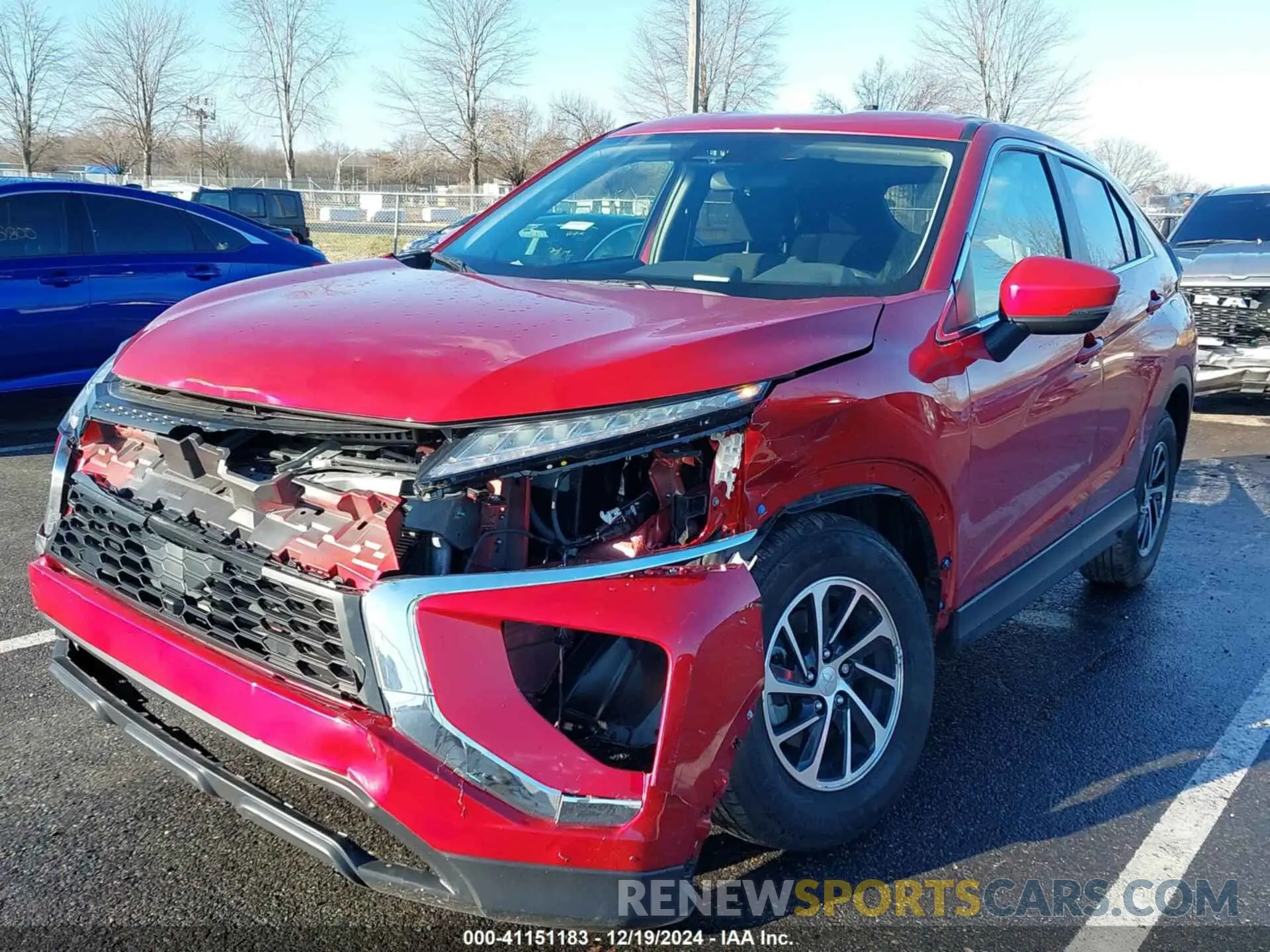 6 fotografías del automóvil dañado JA4ATUAAXRZ023346 MITSUBISHI ECLIPSE CROSS 2024