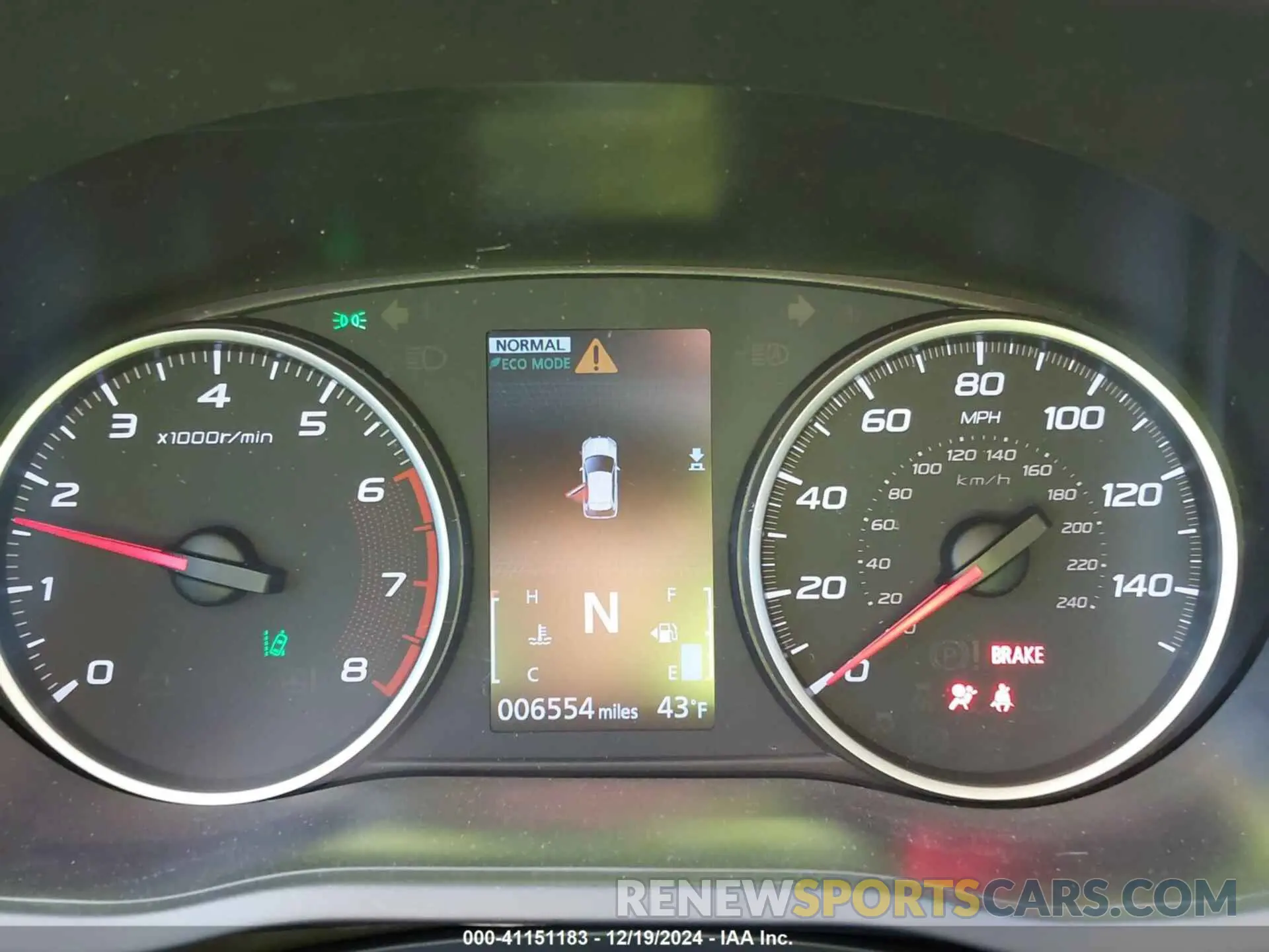 7 fotografías del automóvil dañado JA4ATUAAXRZ023346 MITSUBISHI ECLIPSE CROSS 2024