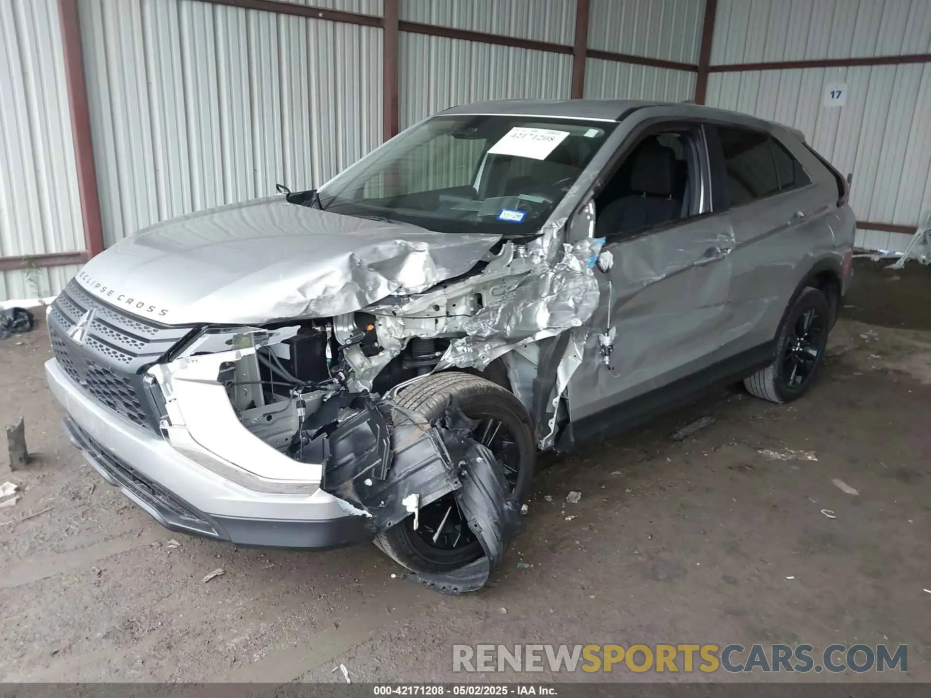 2 fotografías del automóvil dañado JA4ATVAA0RZ073419 MITSUBISHI ECLIPSE CROSS 2024