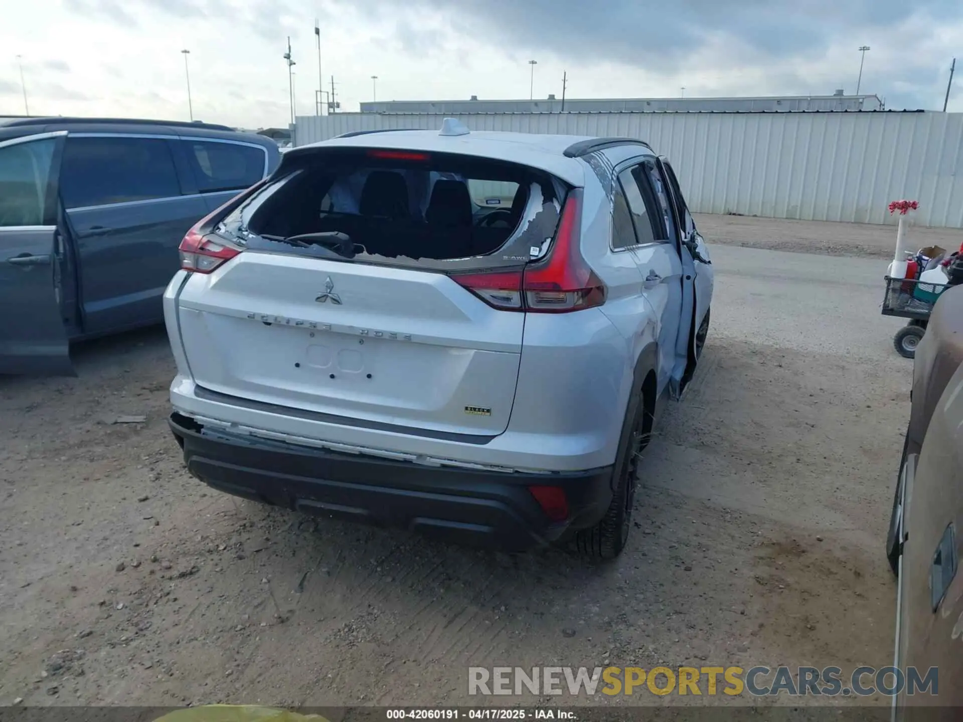 4 fotografías del automóvil dañado JA4ATVAA2RZ060509 MITSUBISHI ECLIPSE CROSS 2024