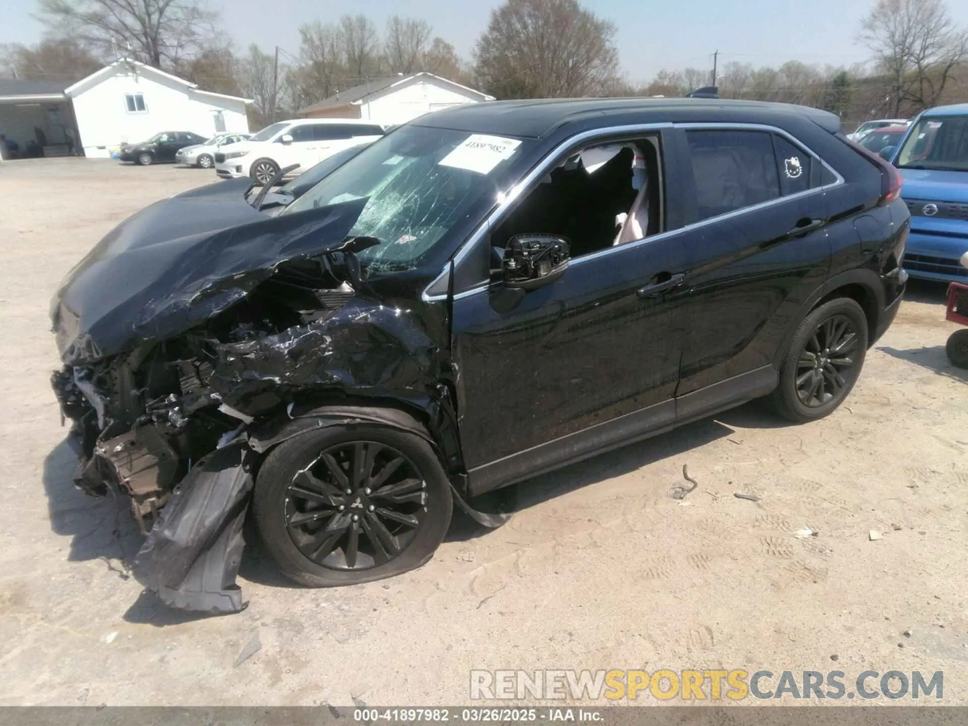 2 fotografías del automóvil dañado JA4ATVAA3RZ001470 MITSUBISHI ECLIPSE CROSS 2024
