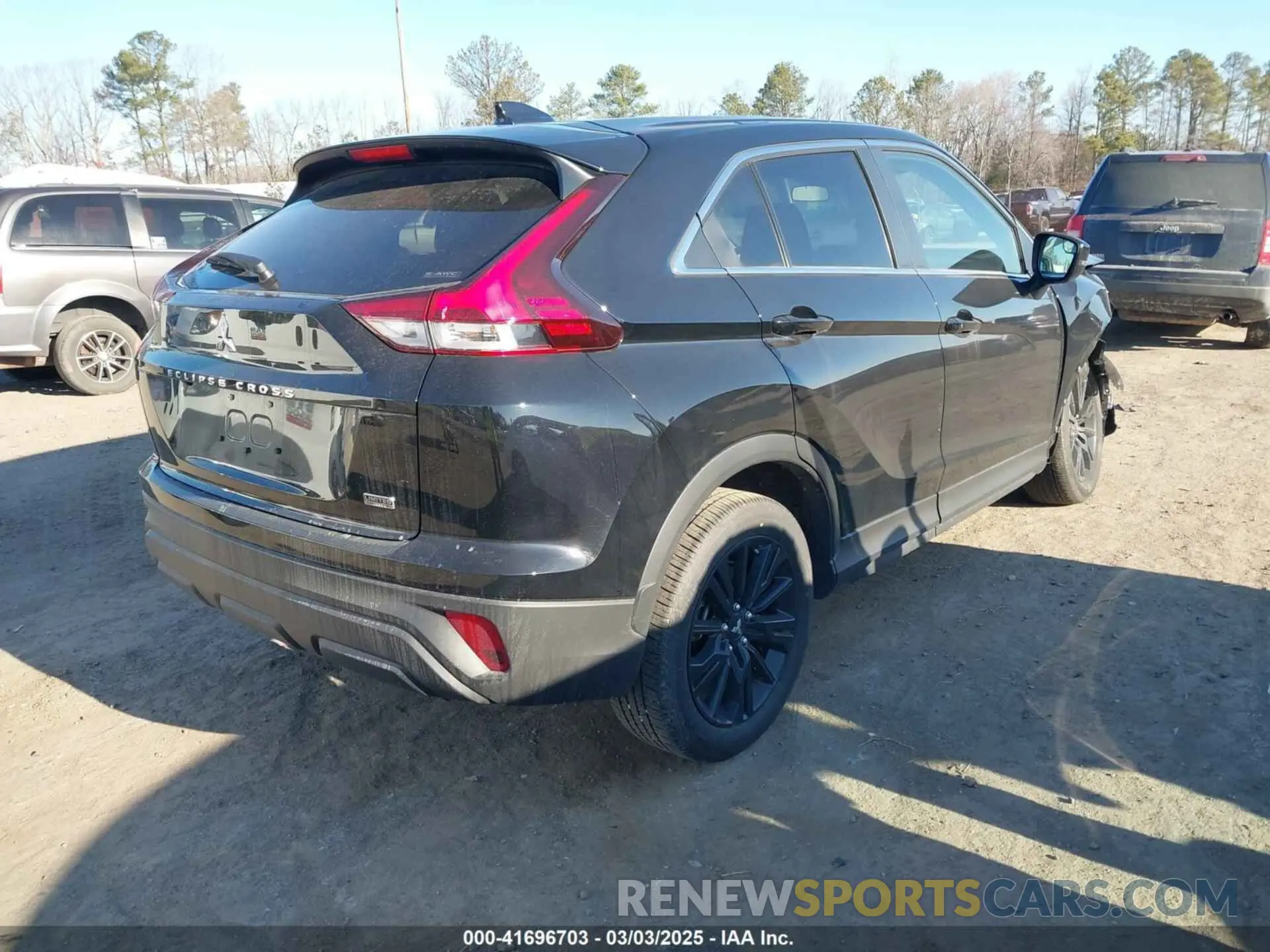 4 fotografías del automóvil dañado JA4ATVAA6RZ075045 MITSUBISHI ECLIPSE CROSS 2024