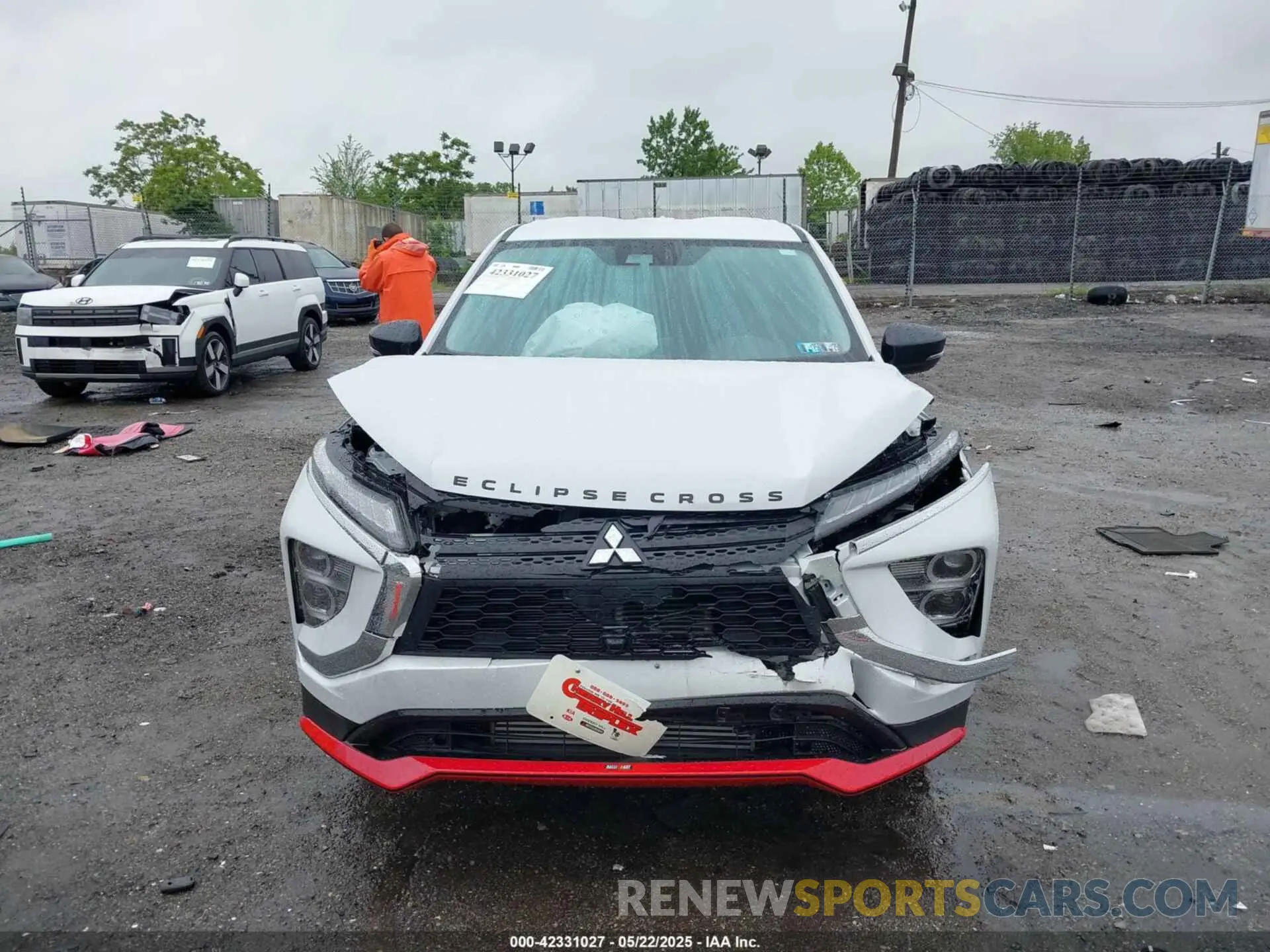 13 fotografías del automóvil dañado JA4ATVAA7RZ046573 MITSUBISHI ECLIPSE CROSS 2024