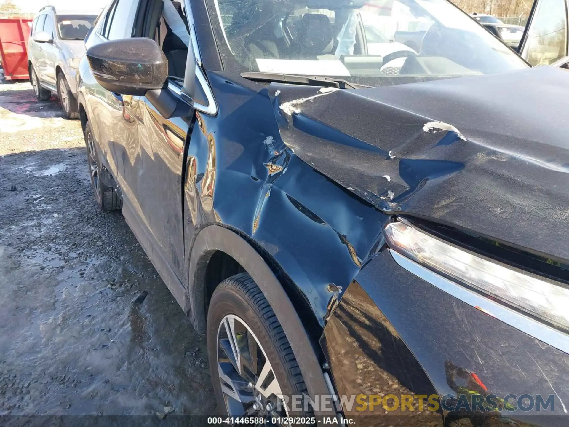 17 fotografías del automóvil dañado JA4ATWAA4RZ001175 MITSUBISHI ECLIPSE CROSS 2024