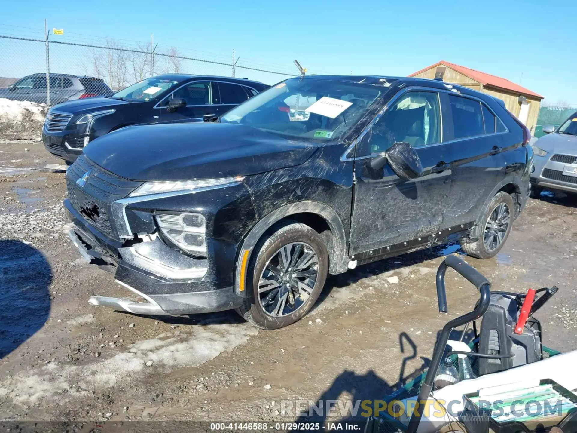 2 fotografías del automóvil dañado JA4ATWAA4RZ001175 MITSUBISHI ECLIPSE CROSS 2024
