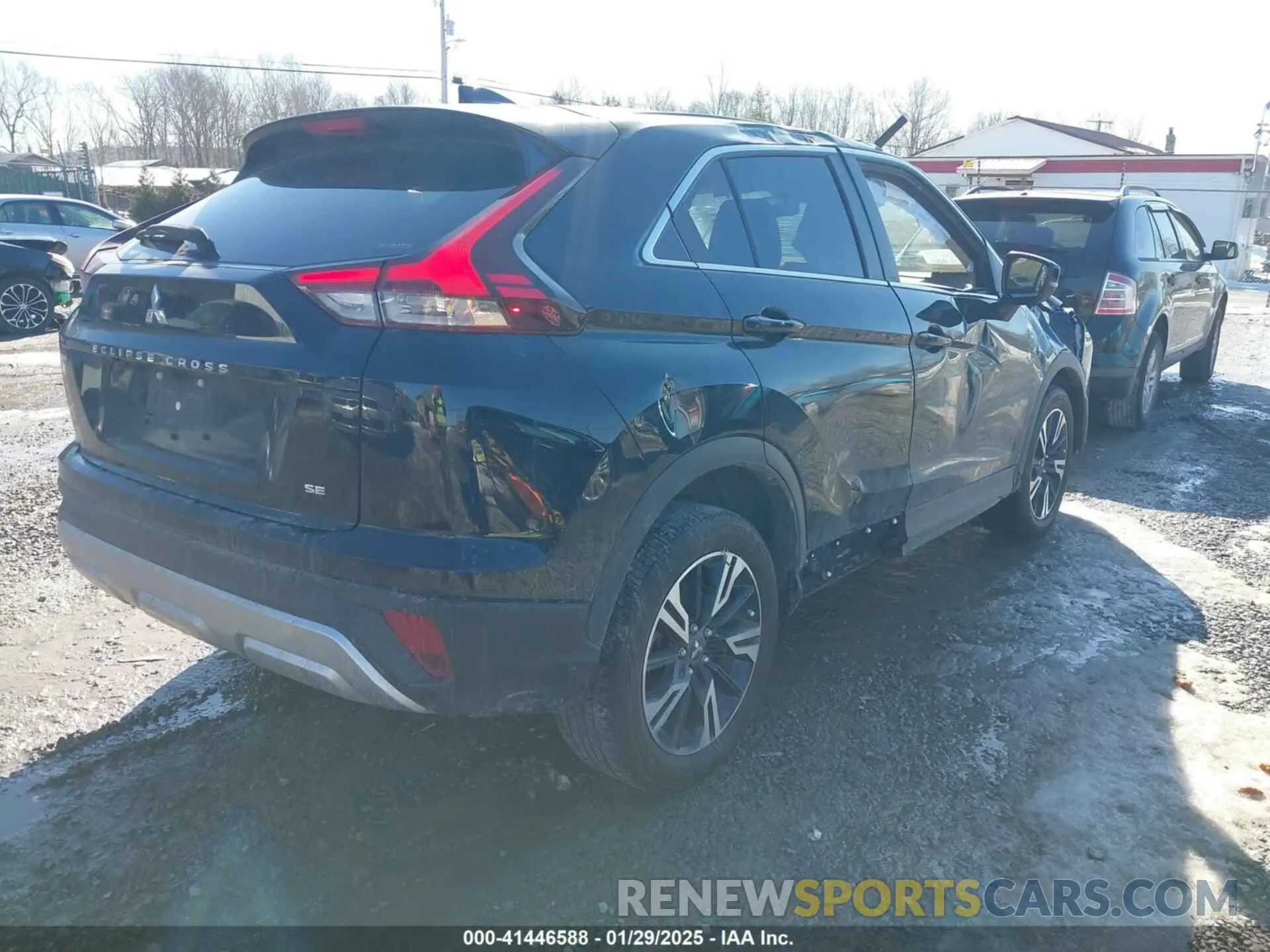 4 fotografías del automóvil dañado JA4ATWAA4RZ001175 MITSUBISHI ECLIPSE CROSS 2024