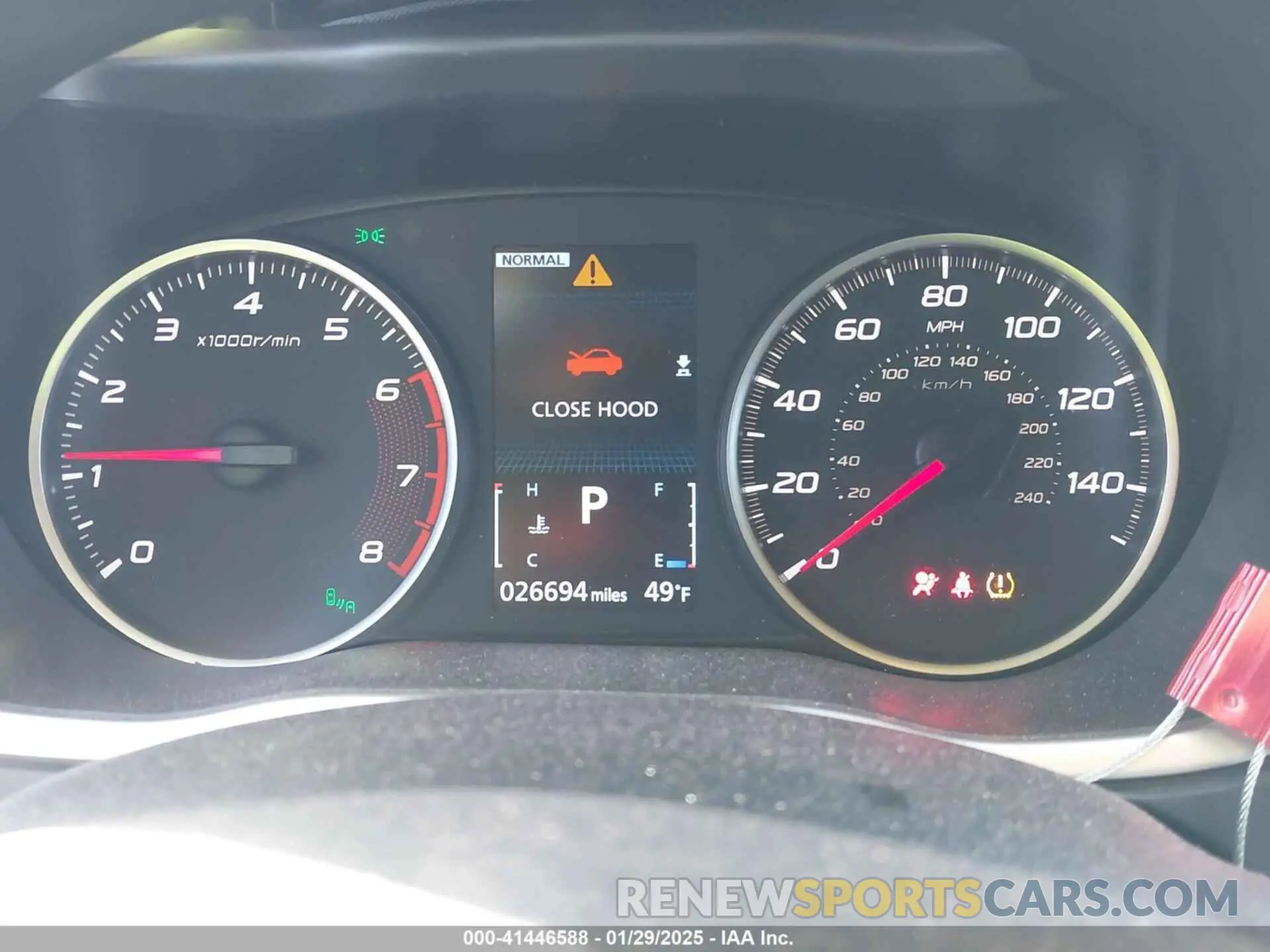 7 fotografías del automóvil dañado JA4ATWAA4RZ001175 MITSUBISHI ECLIPSE CROSS 2024