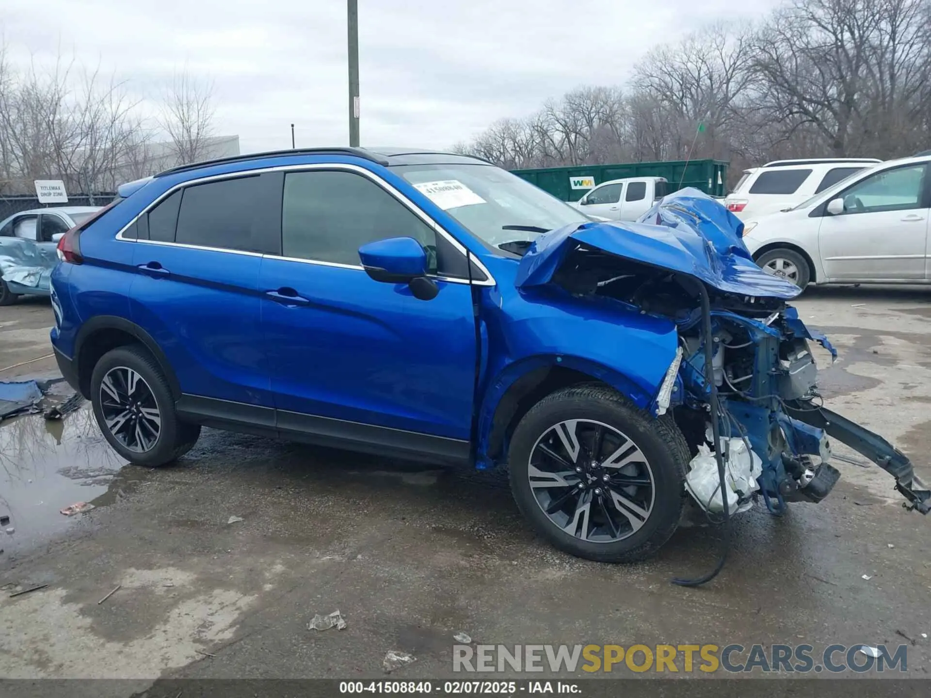 14 fotografías del automóvil dañado JA4ATWAA4RZ014315 MITSUBISHI ECLIPSE CROSS 2024