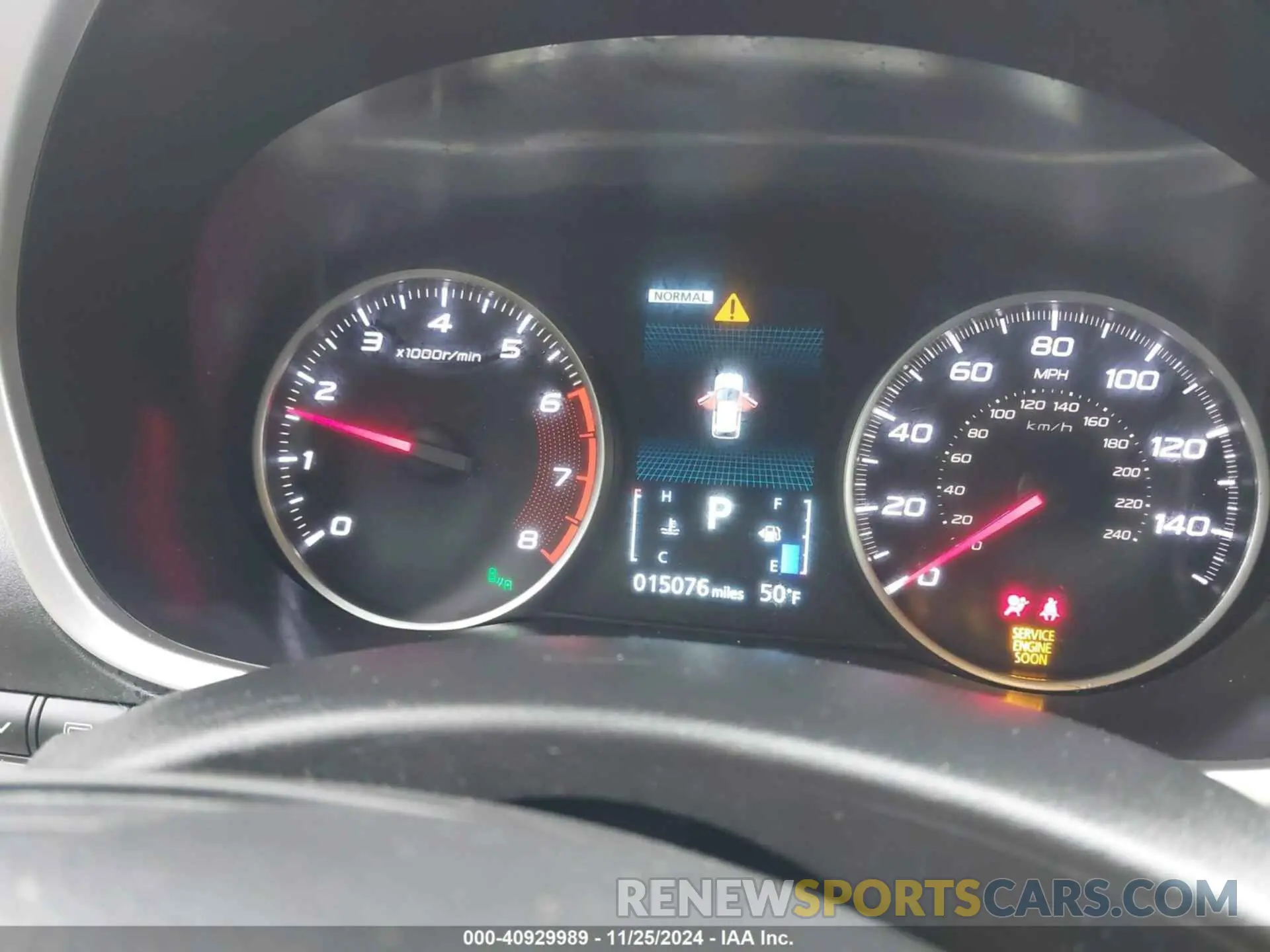 7 fotografías del automóvil dañado JA4ATWAA4RZ016257 MITSUBISHI ECLIPSE CROSS 2024