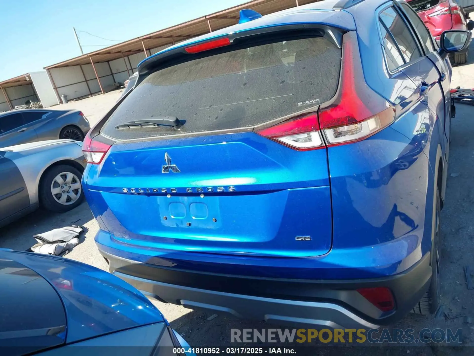 16 fotografías del automóvil dañado JA4ATWAA6RZ034906 MITSUBISHI ECLIPSE CROSS 2024
