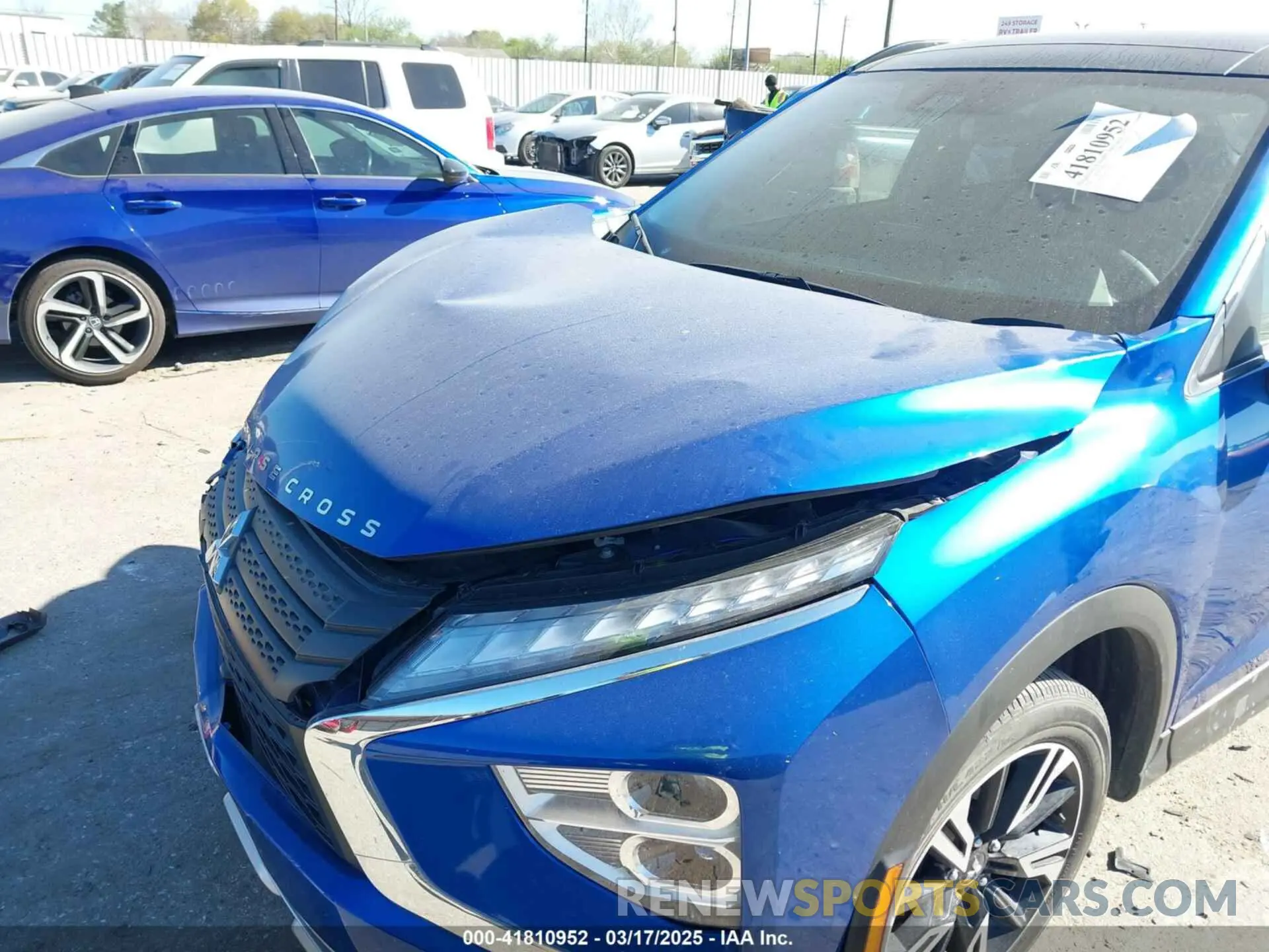 6 fotografías del automóvil dañado JA4ATWAA6RZ034906 MITSUBISHI ECLIPSE CROSS 2024
