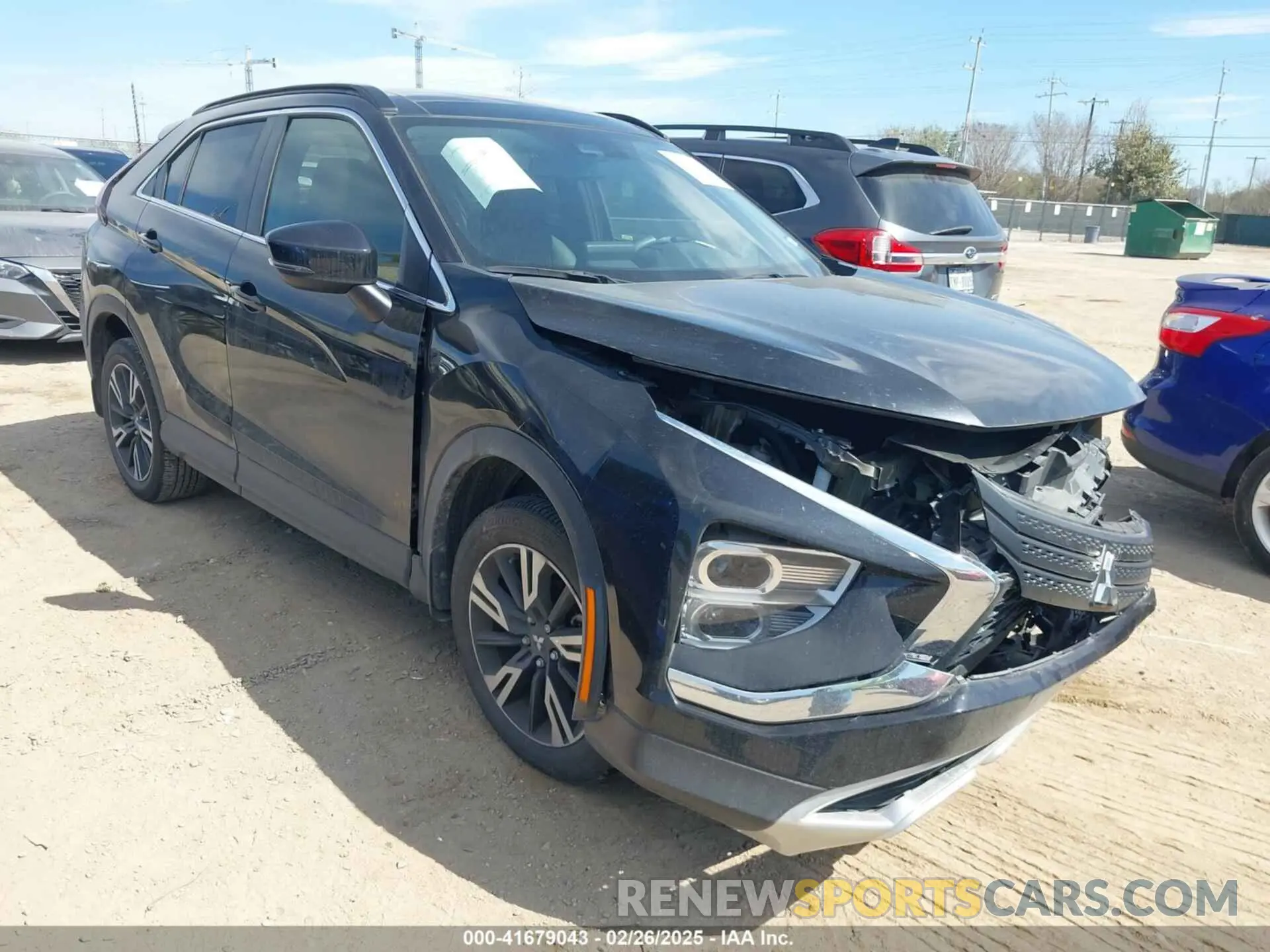 1 fotografías del automóvil dañado JA4ATWAA7RZ000666 MITSUBISHI ECLIPSE CROSS 2024