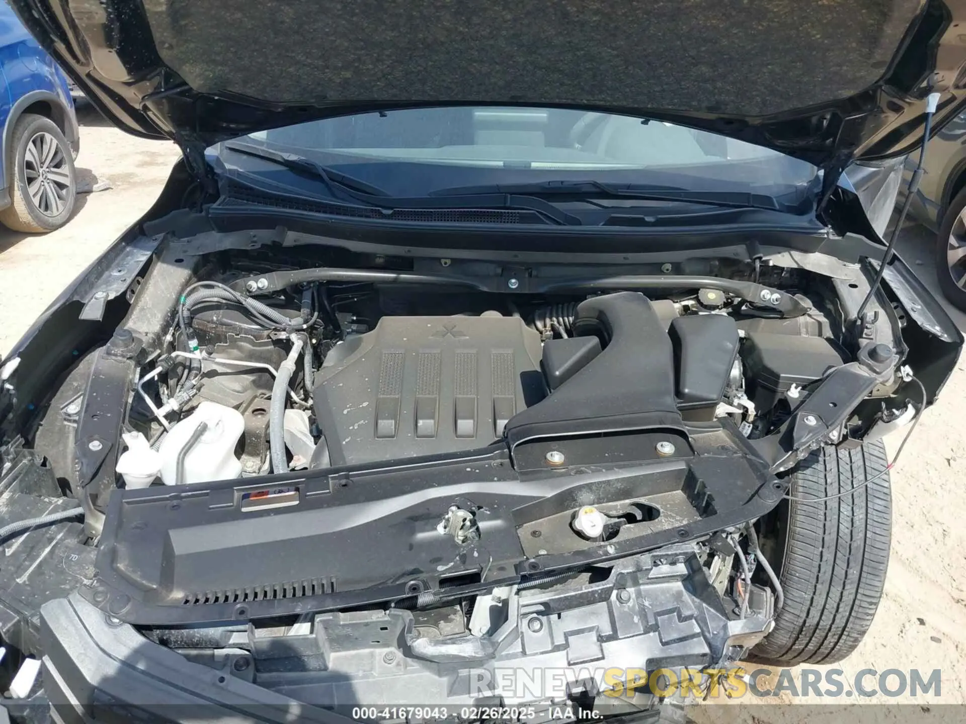 10 fotografías del automóvil dañado JA4ATWAA7RZ000666 MITSUBISHI ECLIPSE CROSS 2024