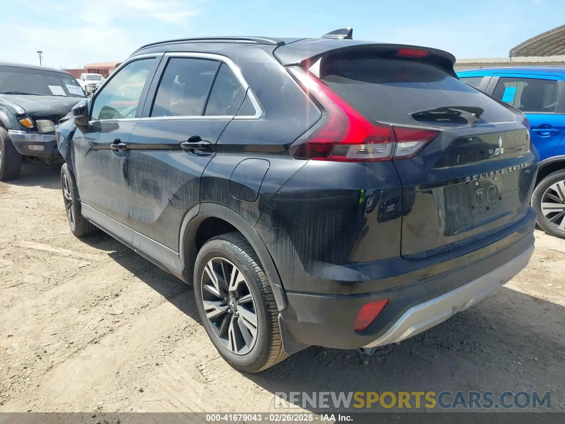 3 fotografías del automóvil dañado JA4ATWAA7RZ000666 MITSUBISHI ECLIPSE CROSS 2024