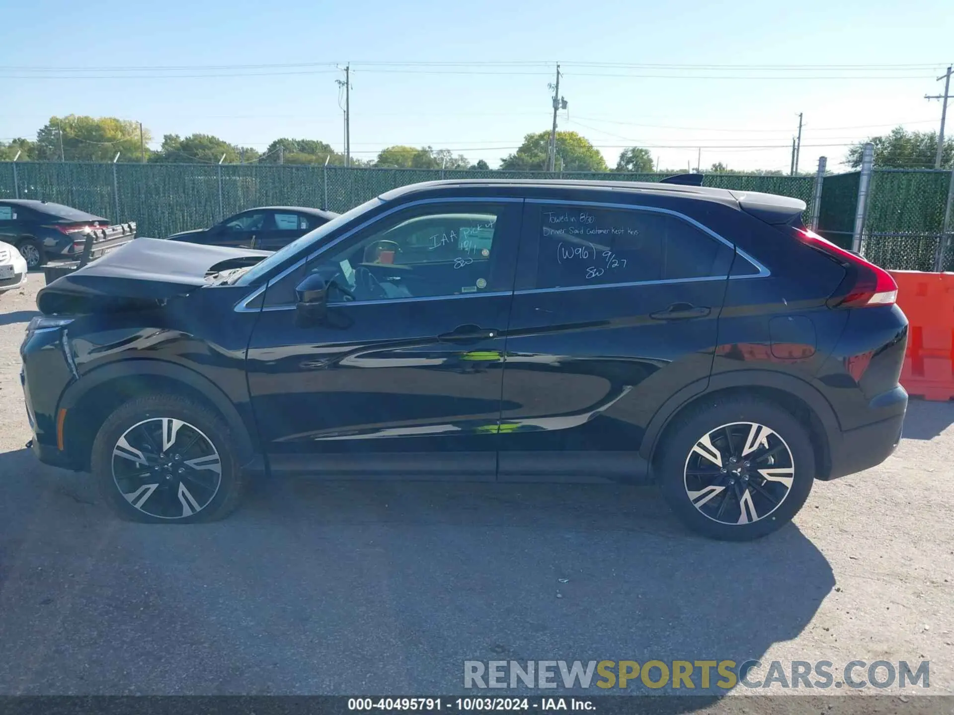 14 fotografías del automóvil dañado JA4ATWAA9RZ043261 MITSUBISHI ECLIPSE CROSS 2024