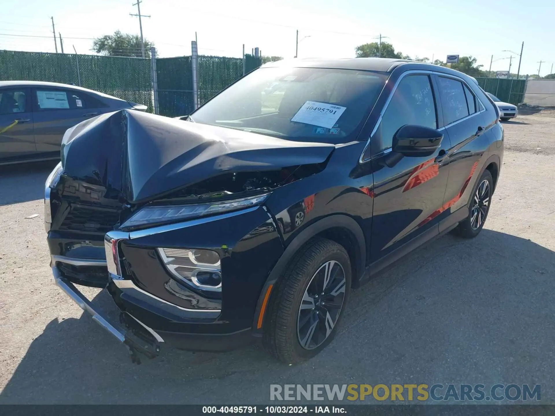2 fotografías del automóvil dañado JA4ATWAA9RZ043261 MITSUBISHI ECLIPSE CROSS 2024