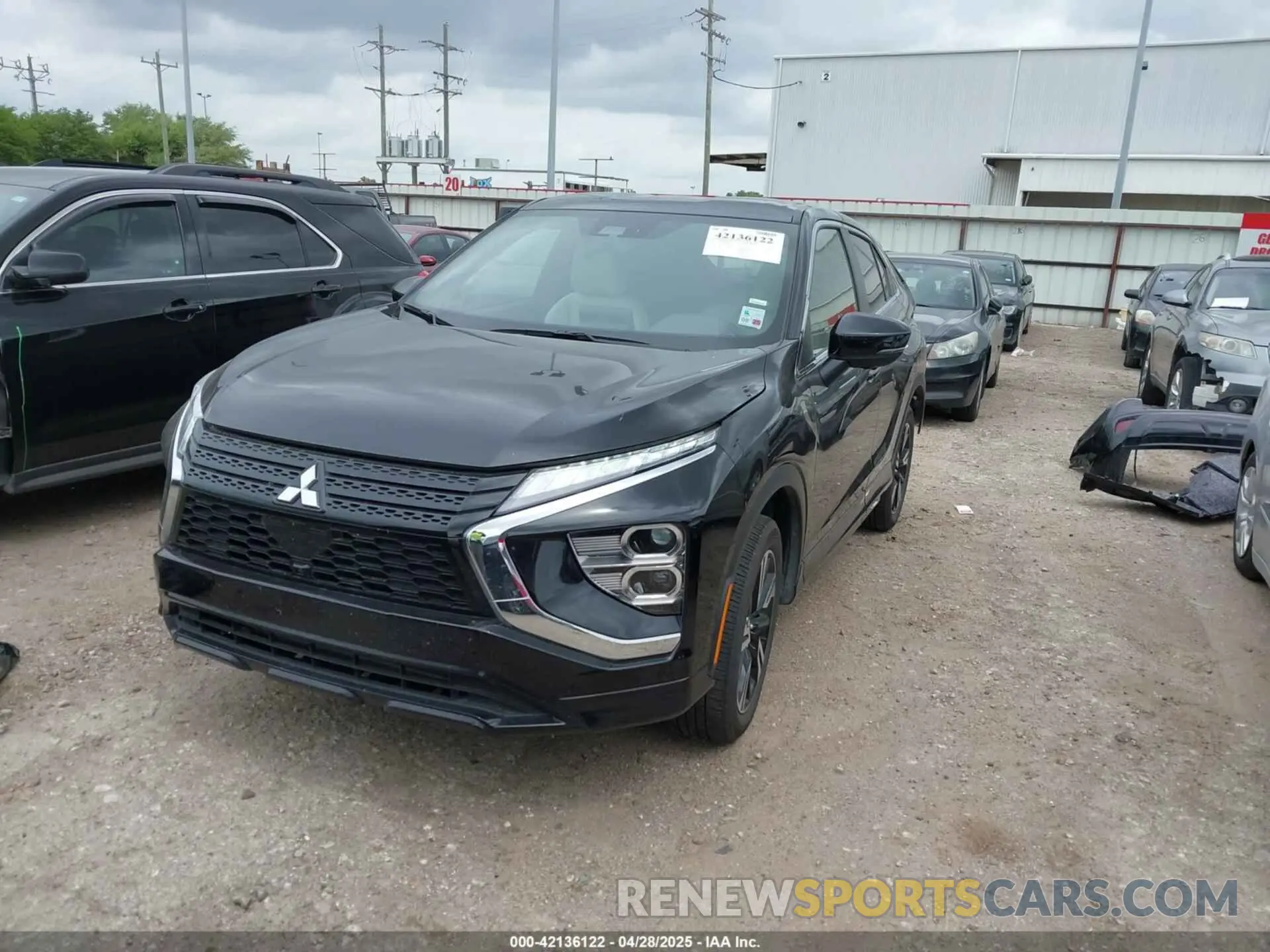 2 fotografías del automóvil dañado JA4ATWAA9RZ077782 MITSUBISHI ECLIPSE CROSS 2024