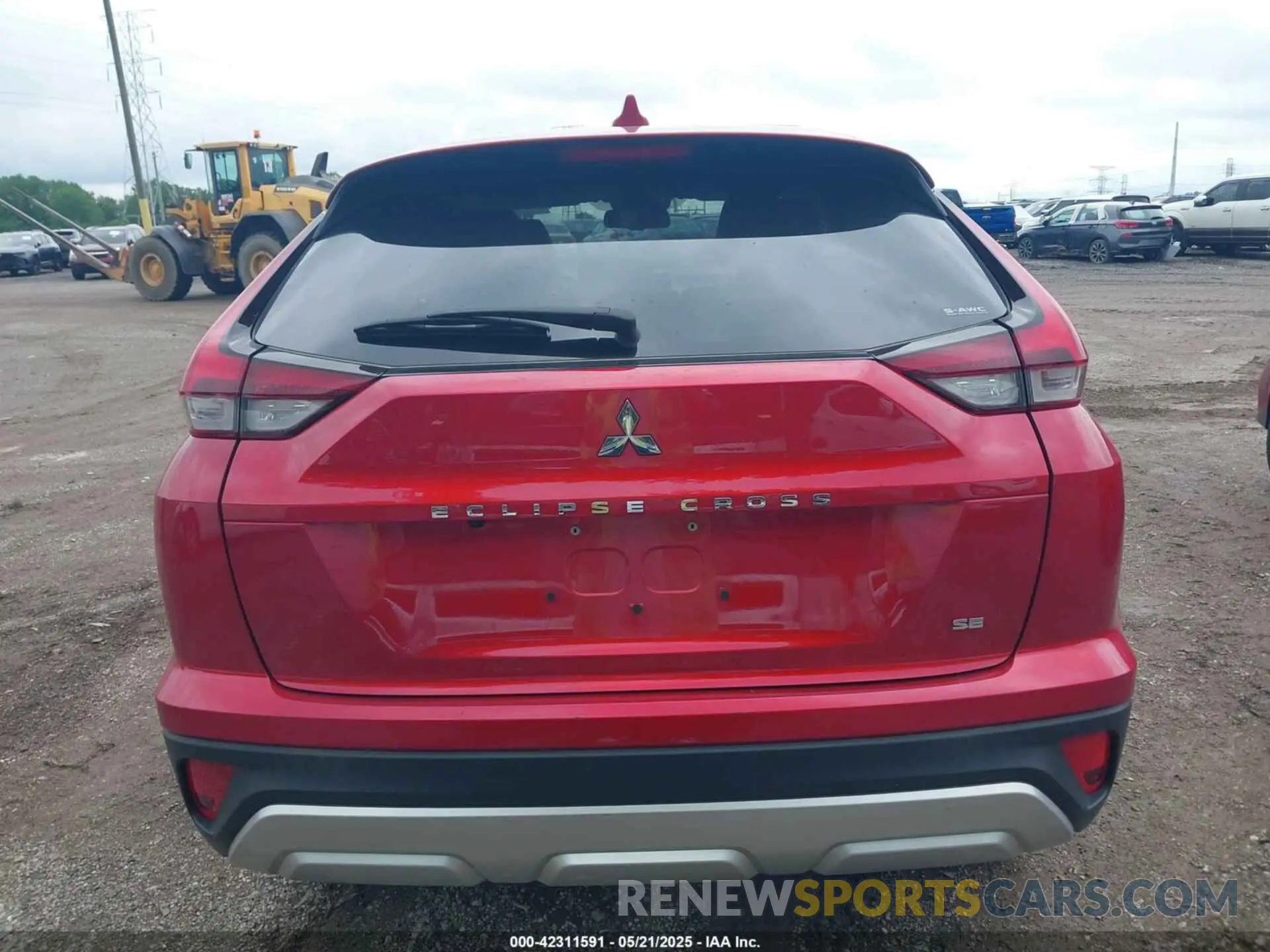 16 fotografías del automóvil dañado JA4ATWAAXRZ042099 MITSUBISHI ECLIPSE CROSS 2024