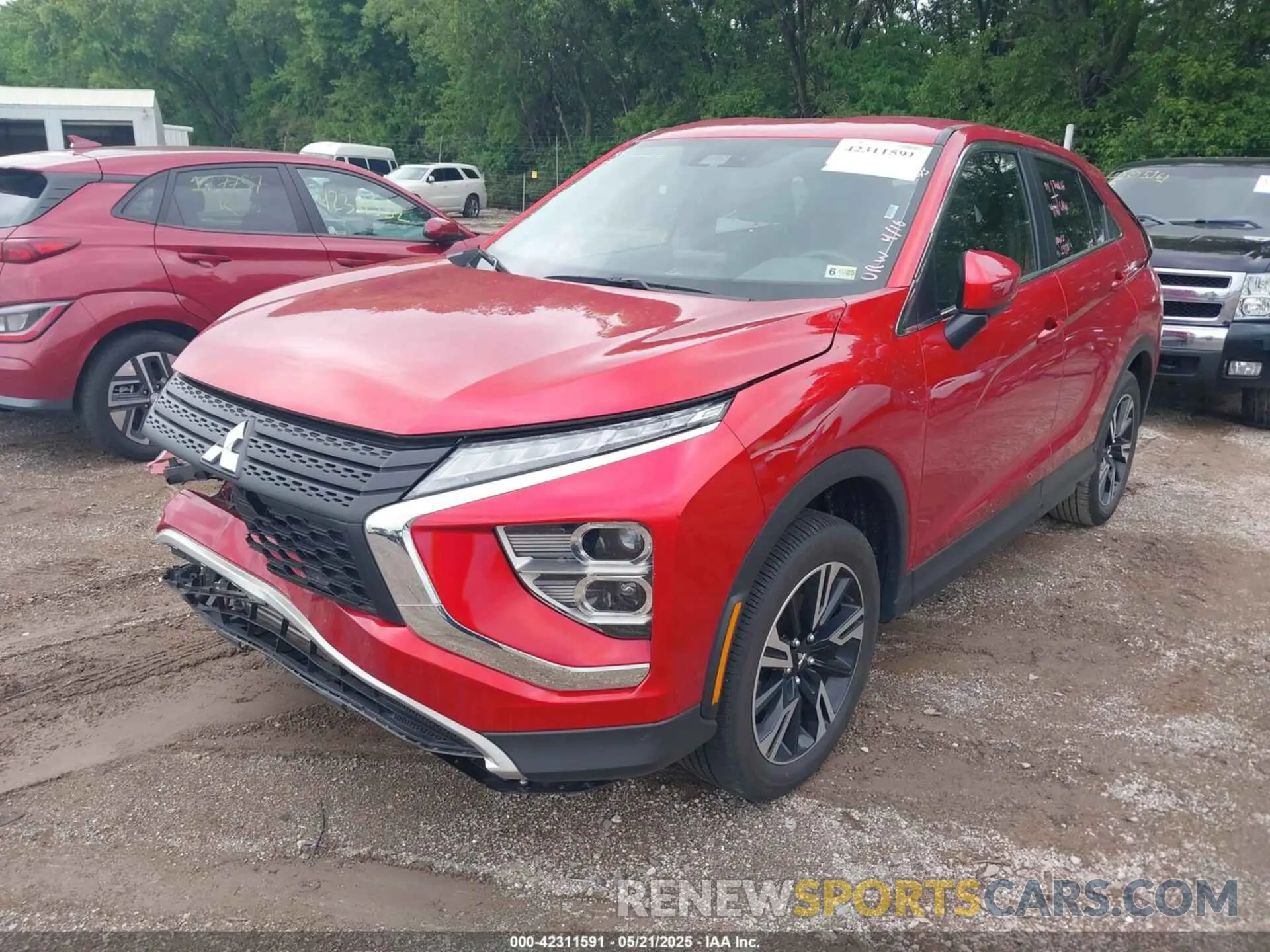 2 fotografías del automóvil dañado JA4ATWAAXRZ042099 MITSUBISHI ECLIPSE CROSS 2024