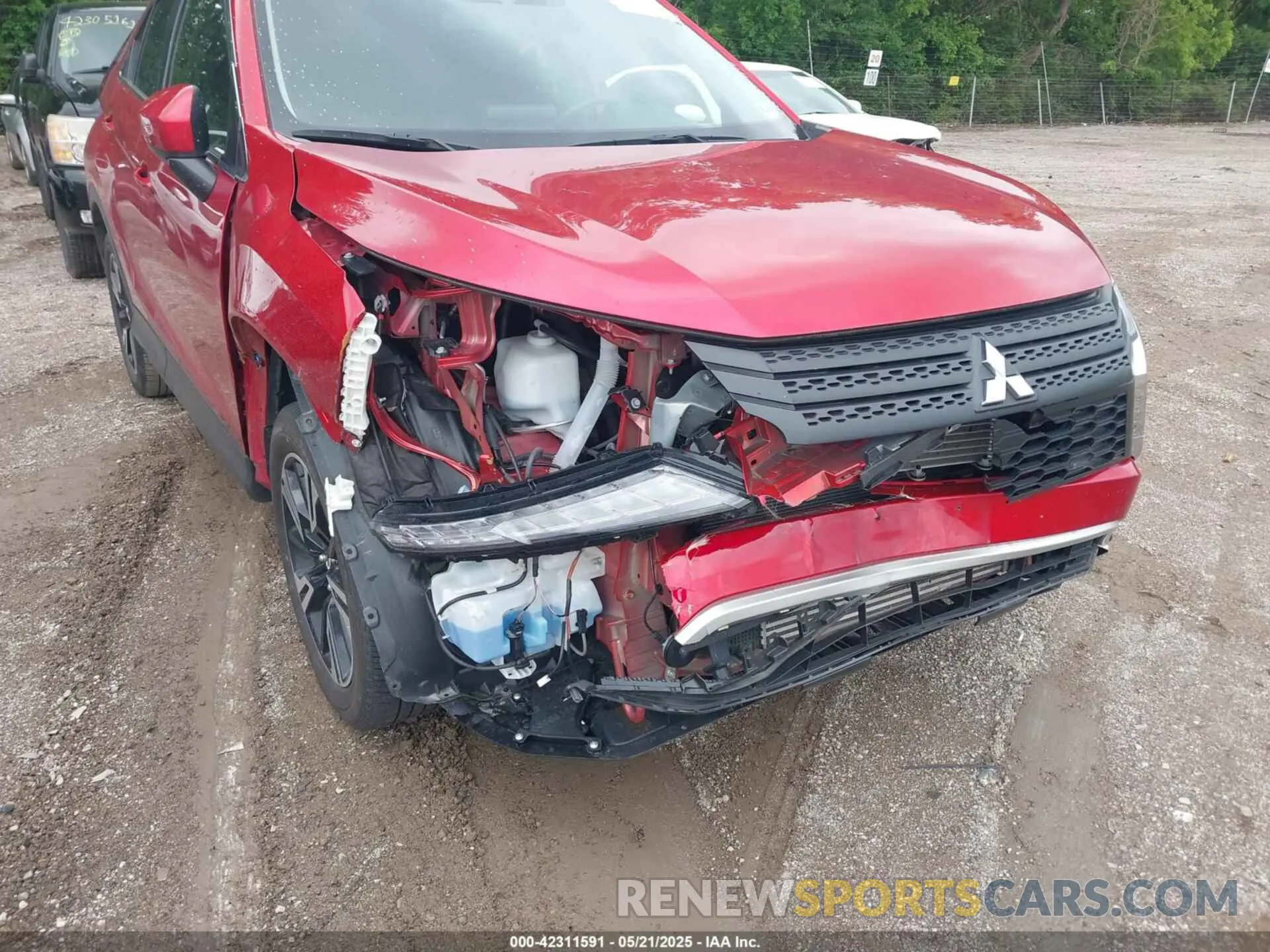 6 fotografías del automóvil dañado JA4ATWAAXRZ042099 MITSUBISHI ECLIPSE CROSS 2024